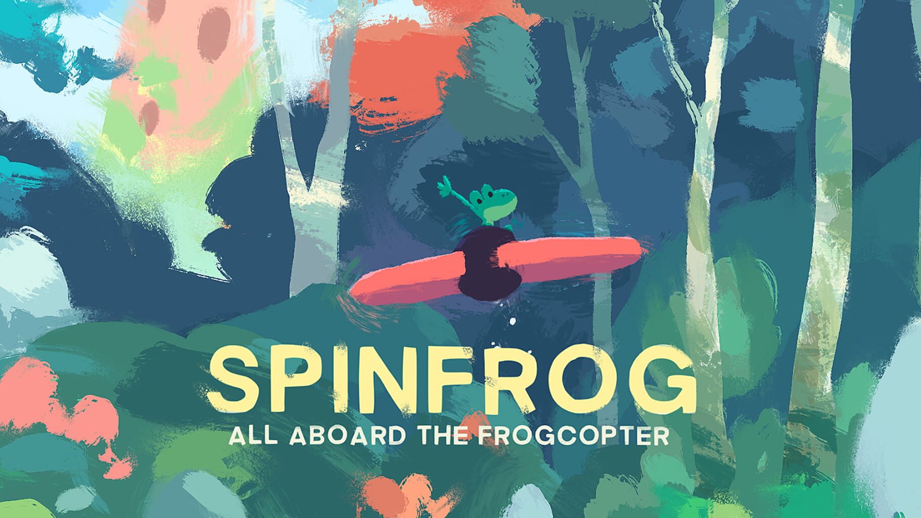 Spinfrog: All Aboard the Frogcopter artwork