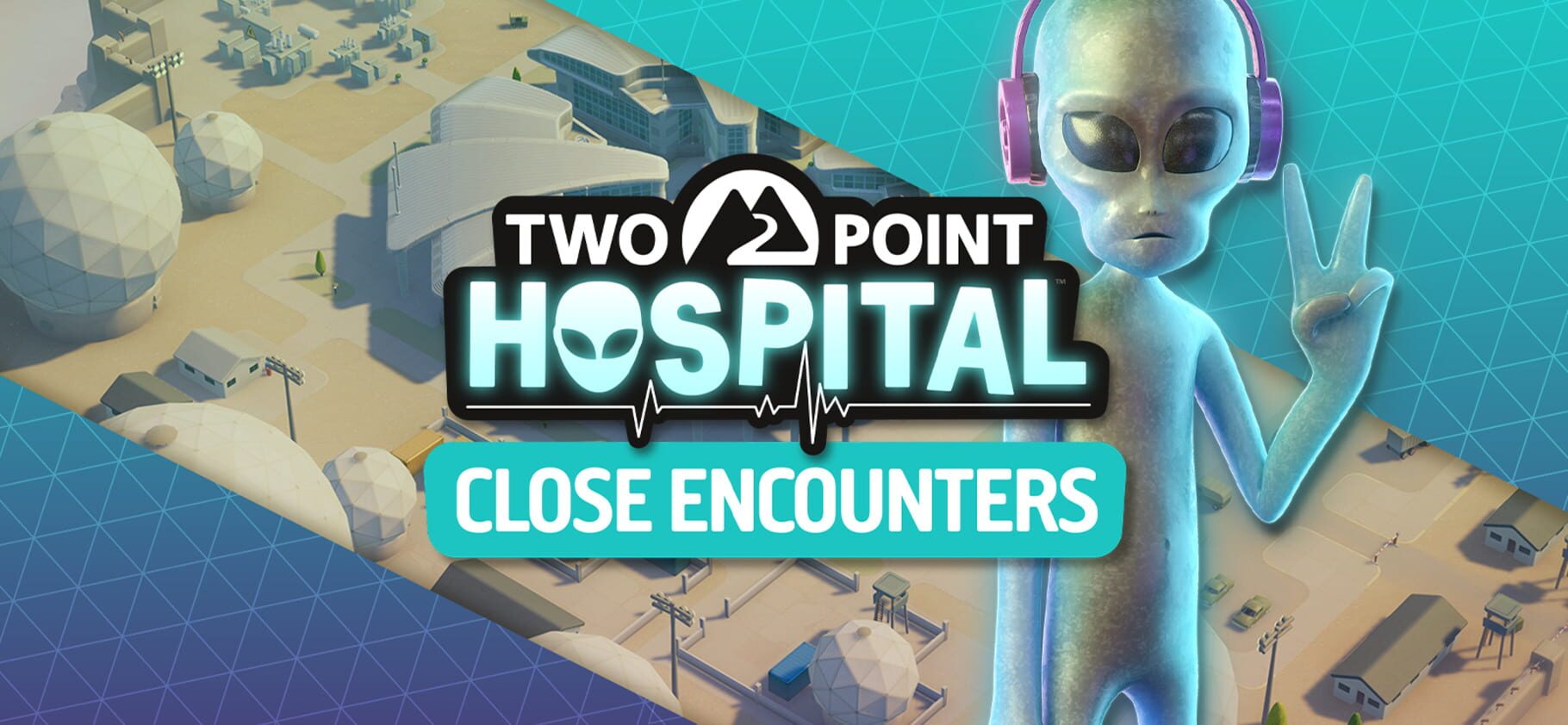 Two Point Hospital: Close Encounters artwork