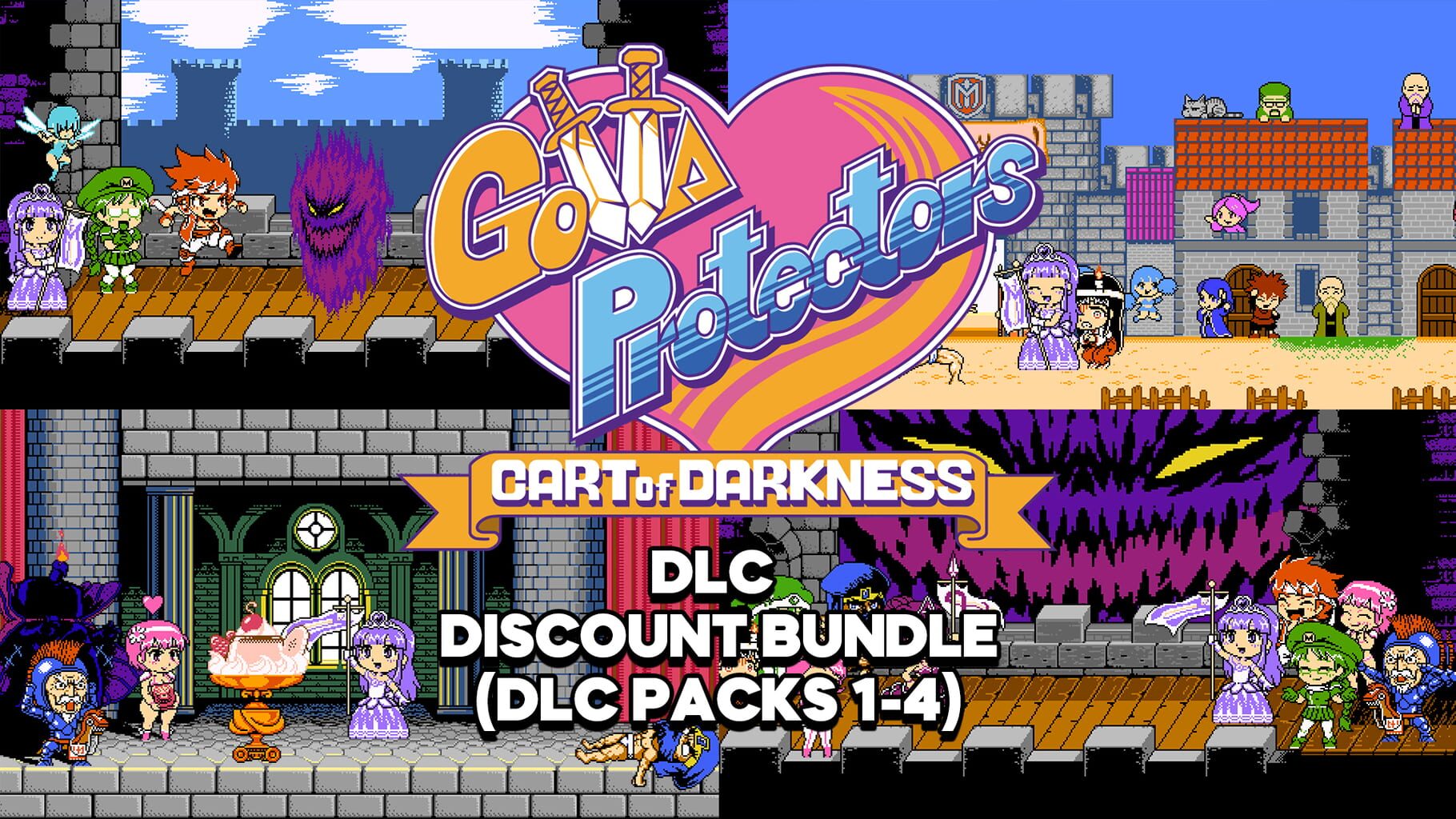Gotta Protectors: Cart of Darkness DLC Bundle Packs 1-4 artwork