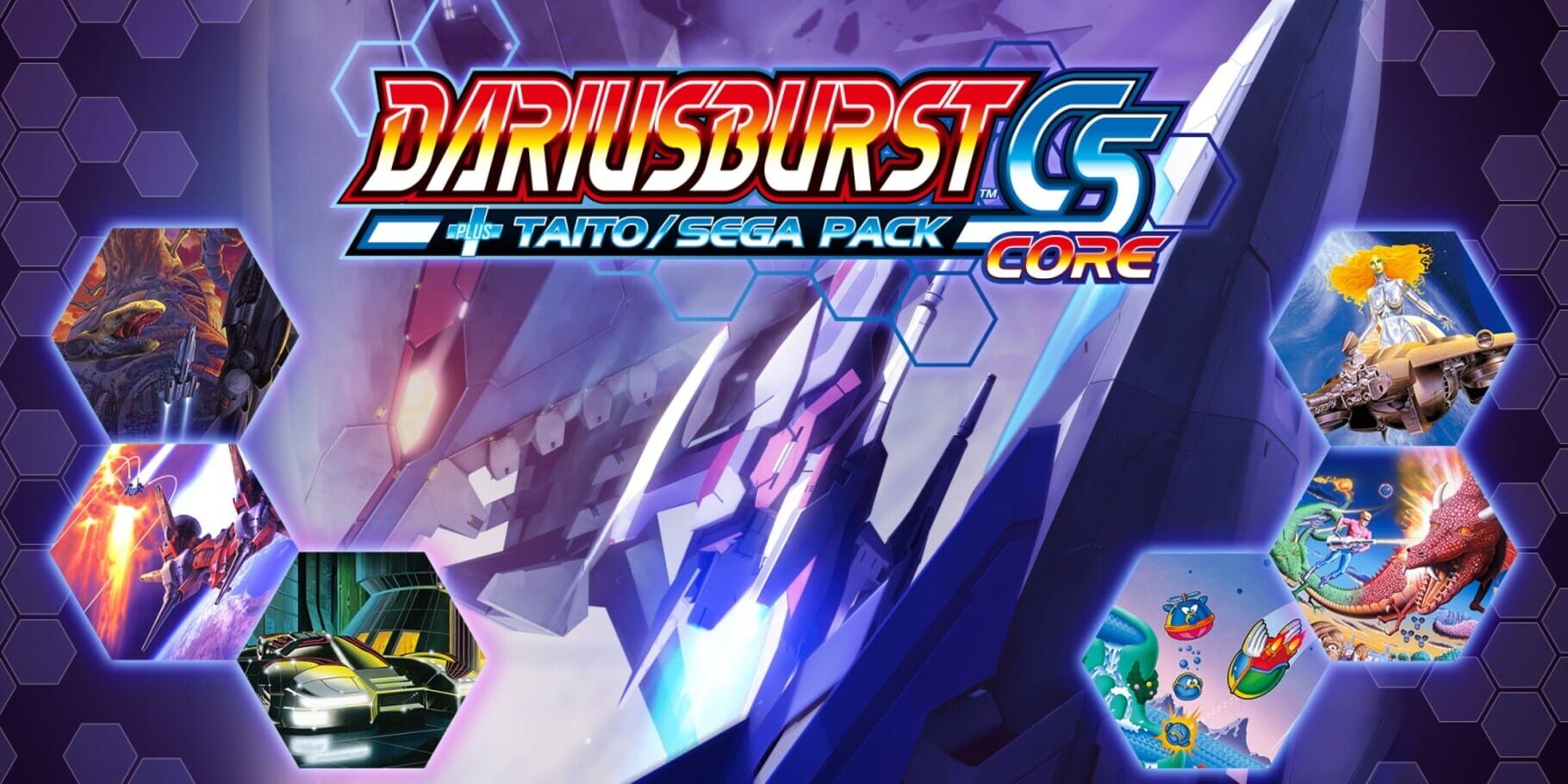 Dariusburst: Chronicle Saviours - Core + Taito & Sega Packs artwork