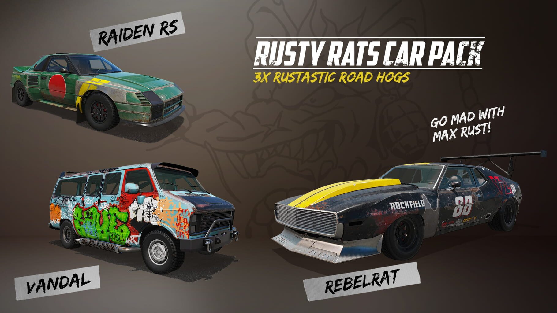 Wreckfest: Rusty Rats Car Pack artwork