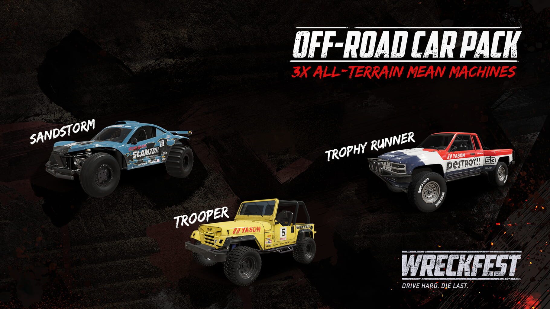 Wreckfest: Off-Road Car Pack artwork