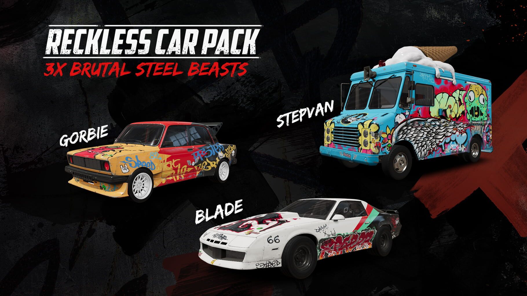 Wreckfest: Reckless Car Pack artwork