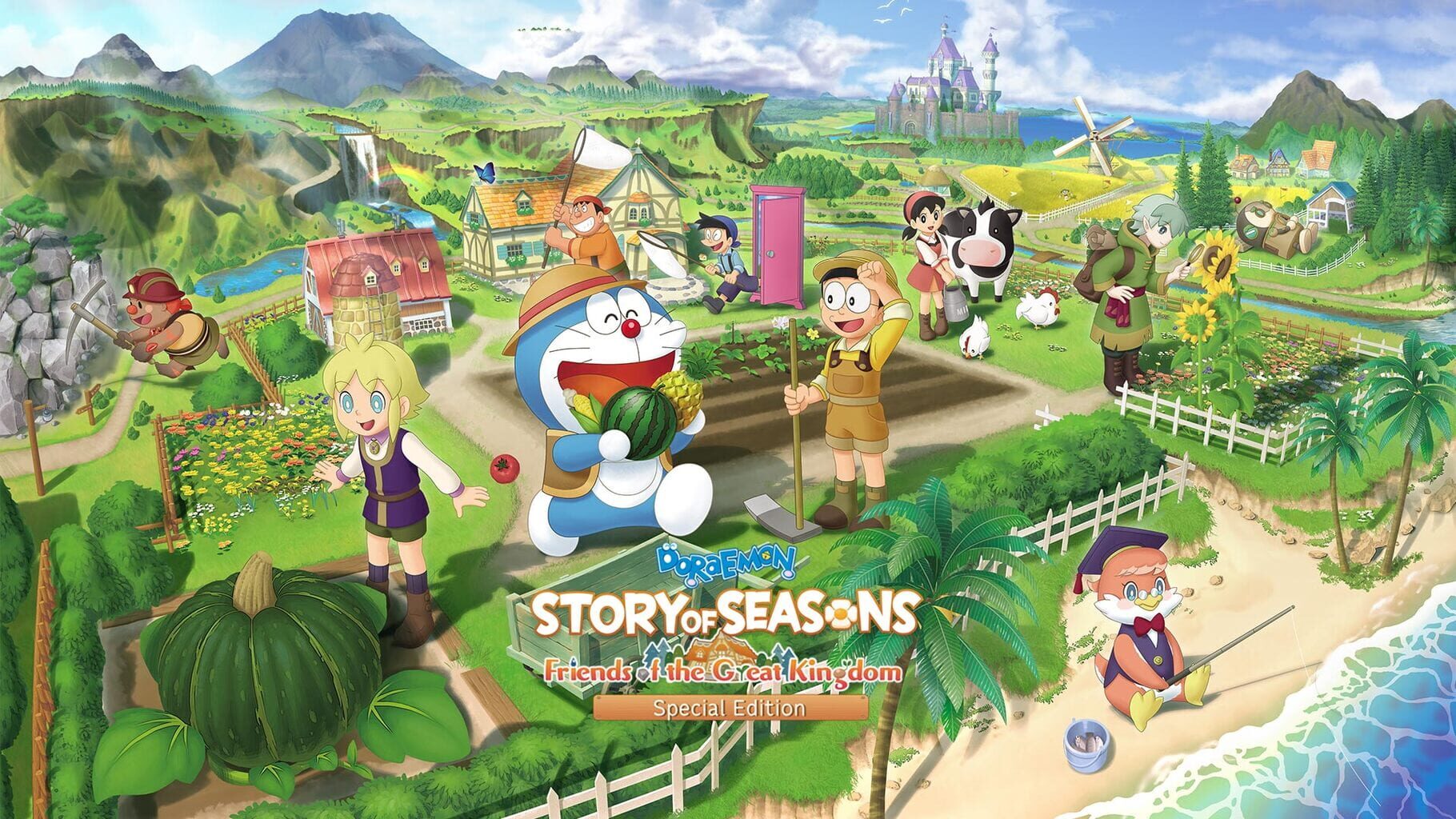 Doraemon Story of Seasons: Friends of the Great Kingdom - Special Edition artwork