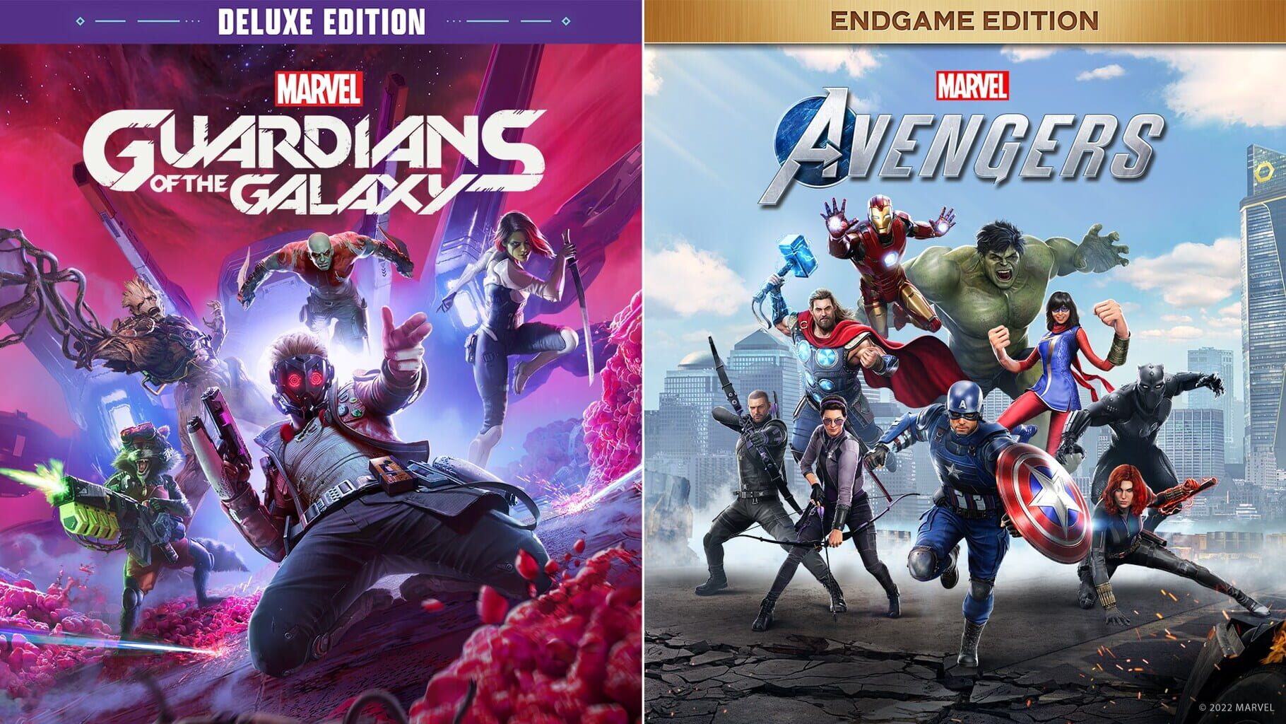 Arte - Marvel's Guardians of the Galaxy & Marvel's Avenger's: Deluxe Bundle