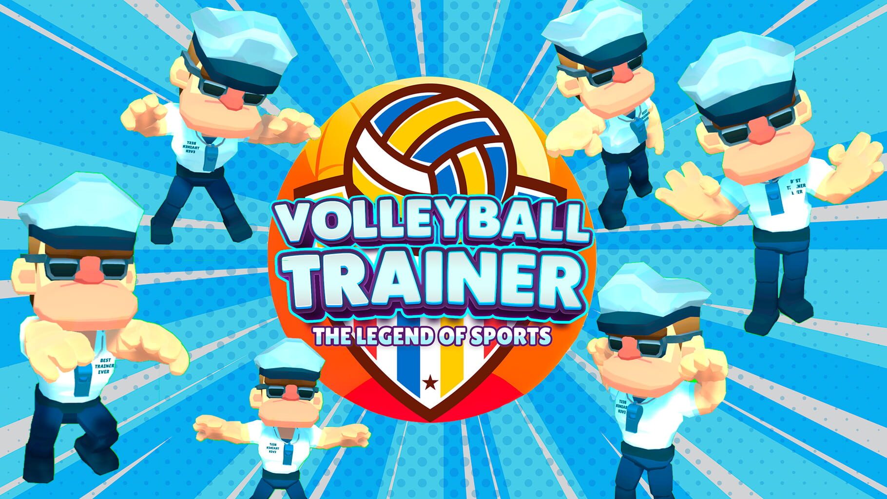 Volleyball Trainer: The Legend of Sports artwork