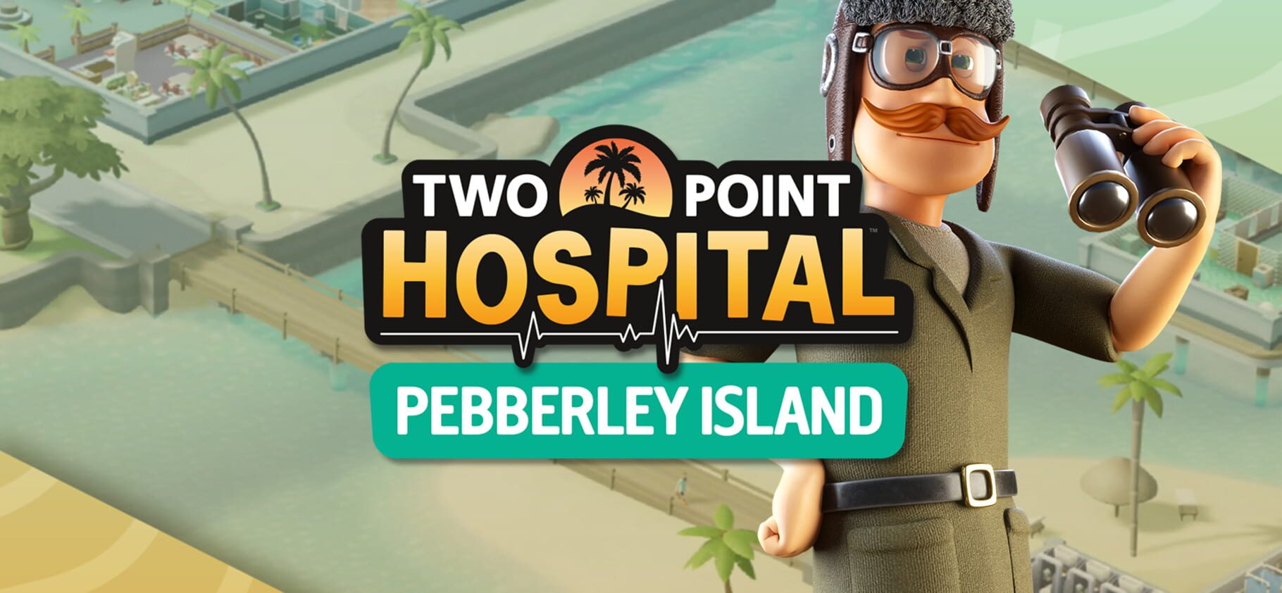 Two Point Hospital: Pebberley Island artwork