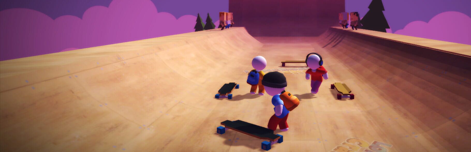 Arte - Two Skateboards Driving Simulator