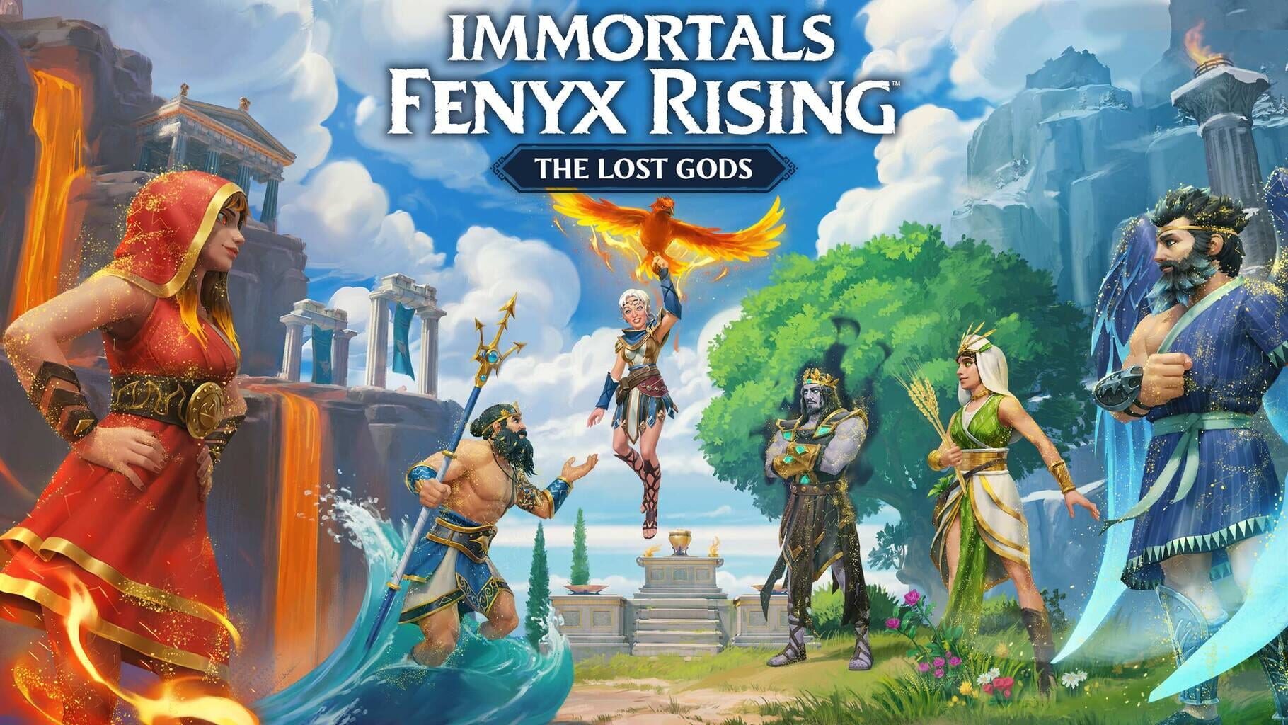 Immortals Fenyx Rising: The Lost Gods artwork