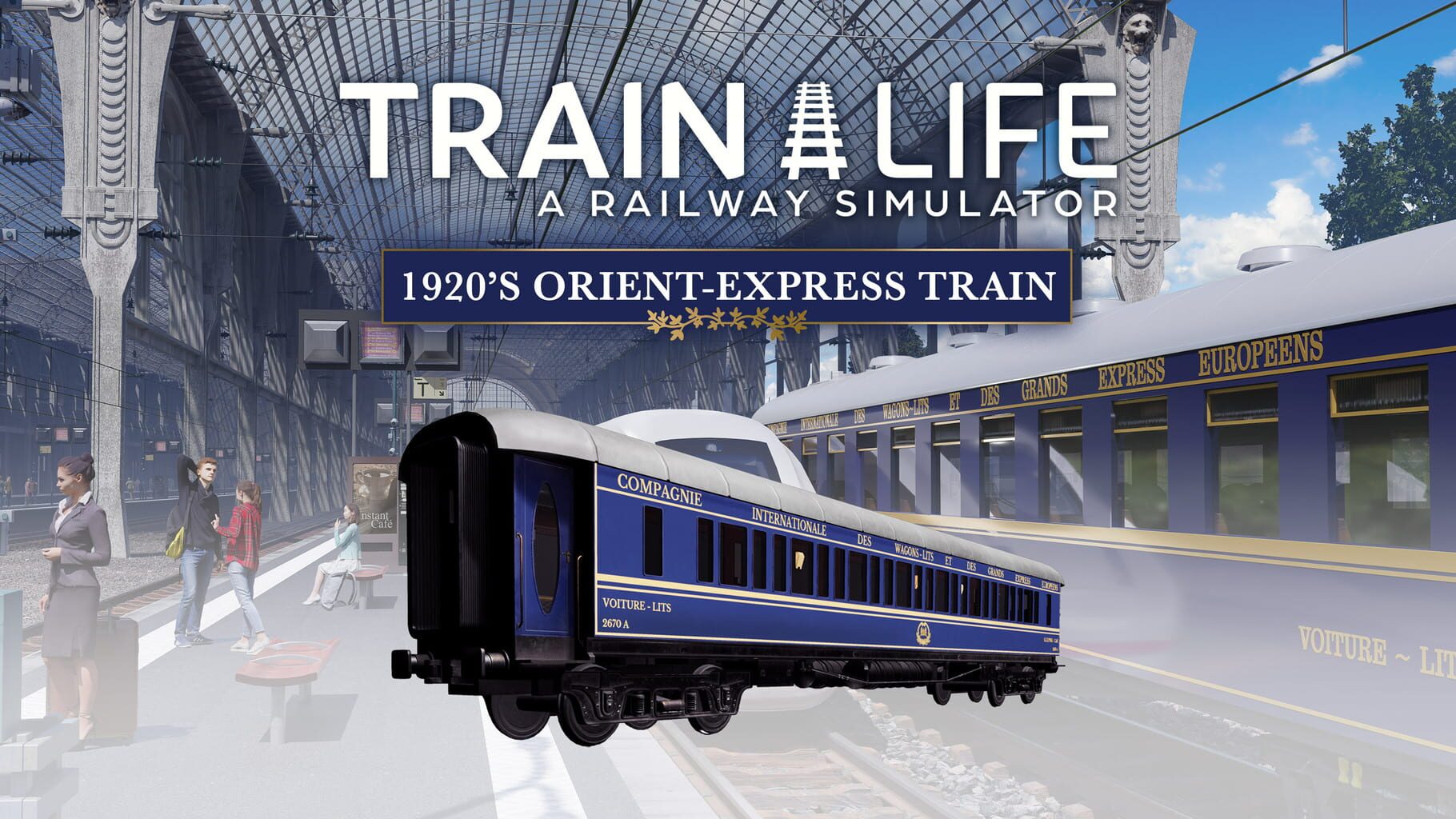 Train Life: A Railway Simulator - 1920's Orient-Express Train artwork