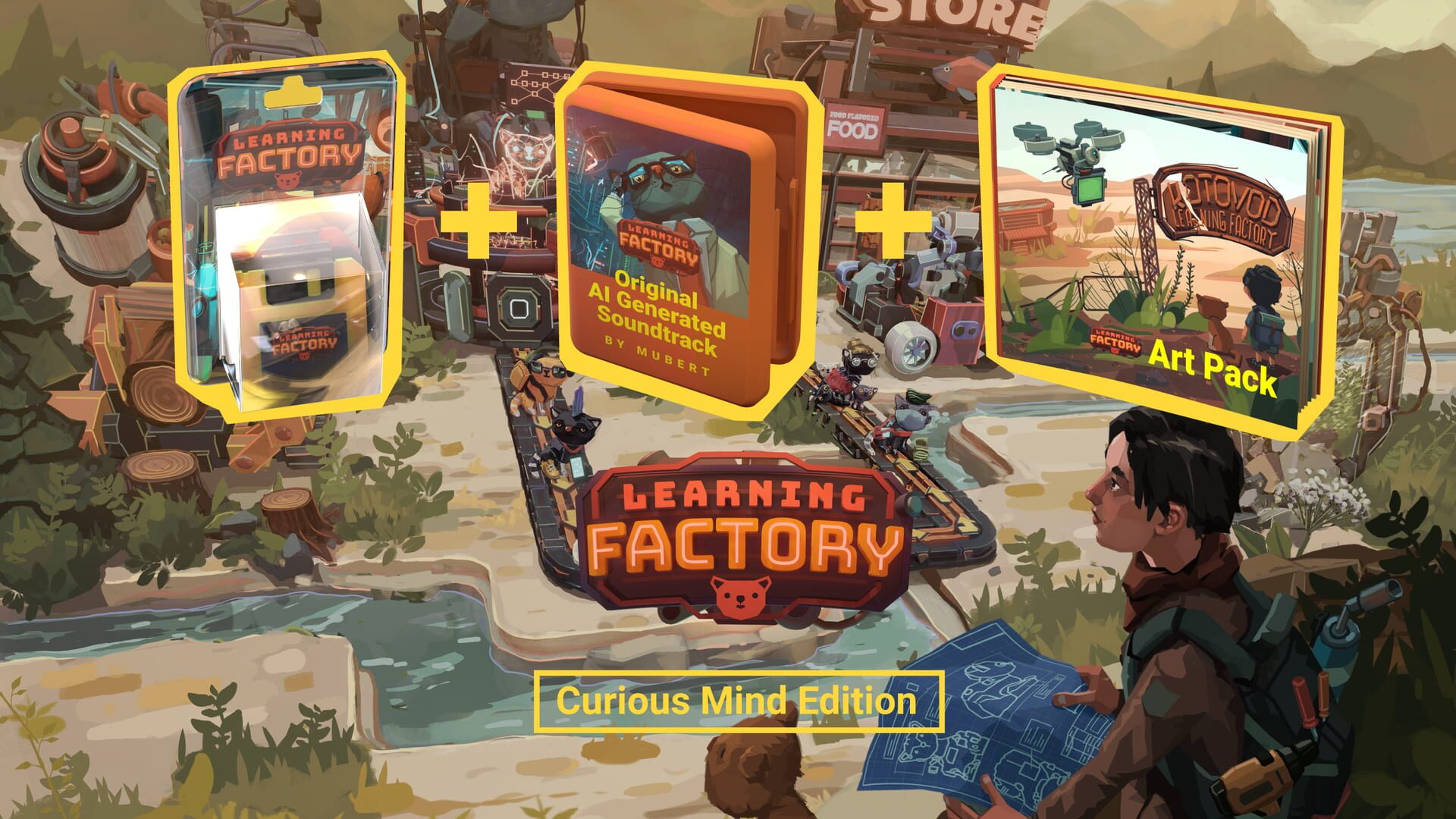 Artwork for Learning Factory: Curious Mind Edition