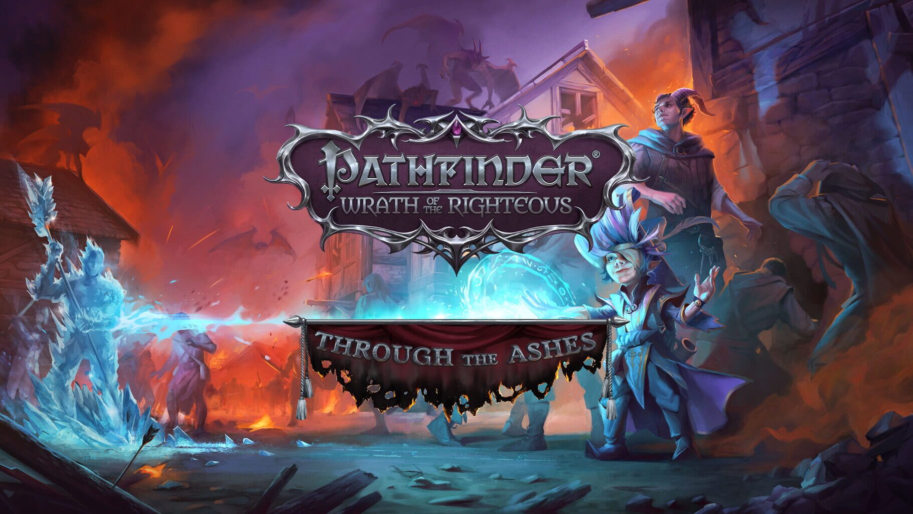 Pathfinder: Wrath of the Righteous - Through the Ashes artwork