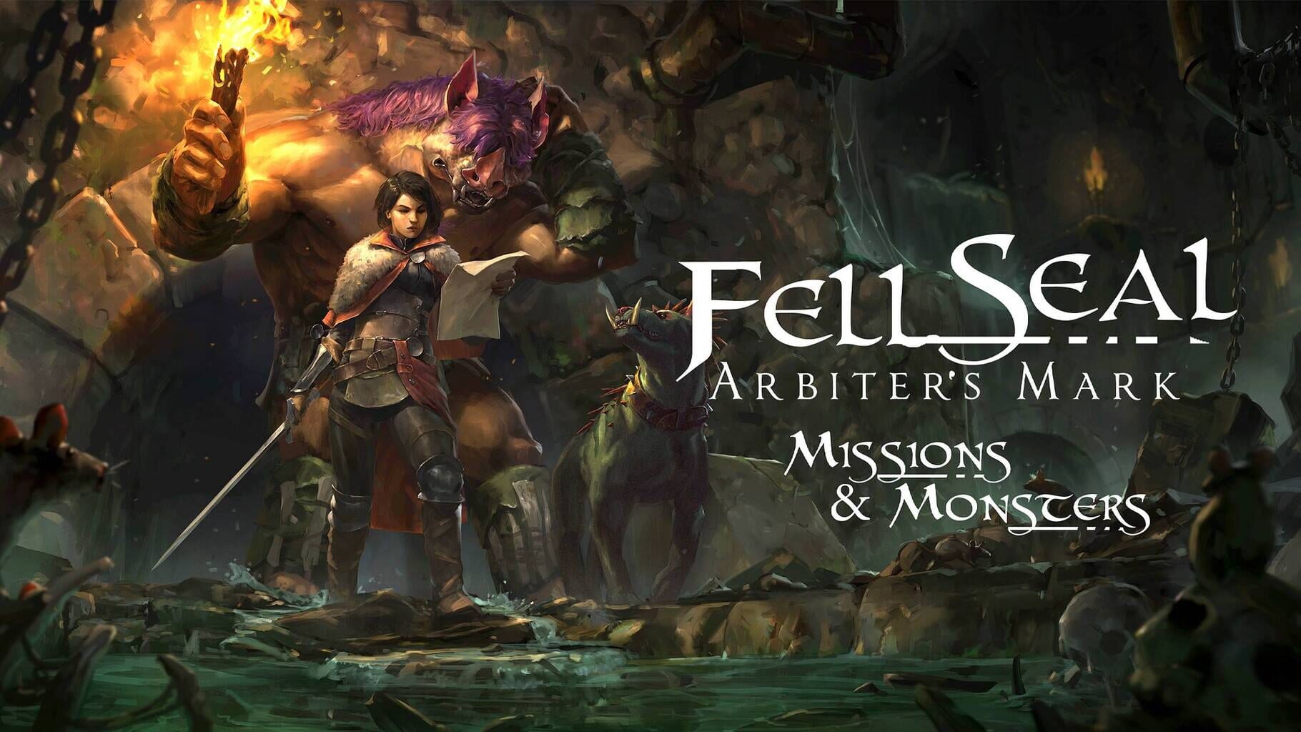 Fell Seal: Arbiter's Mark - Missions and Monsters artwork