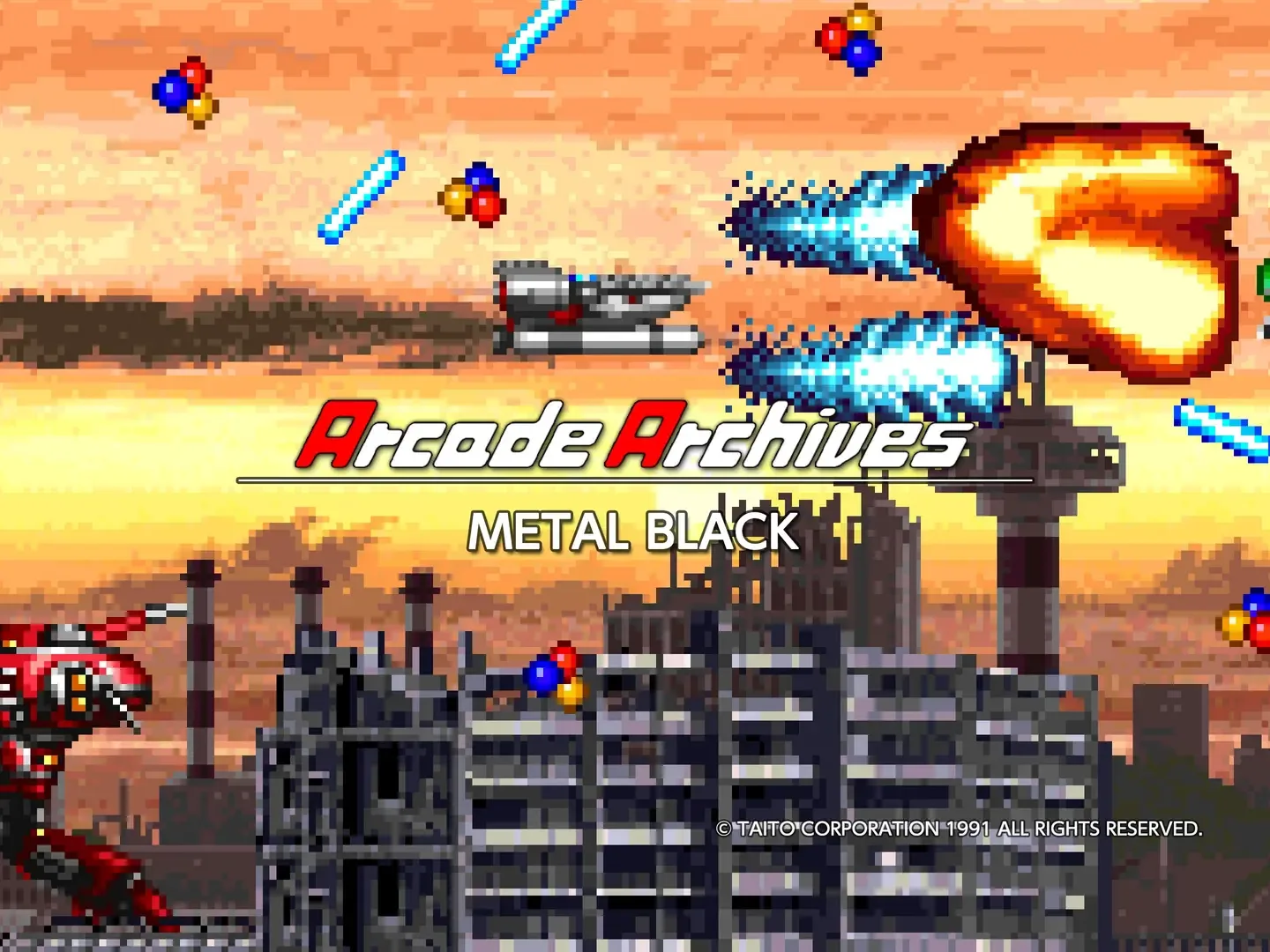 Arcade Archives: Metal Black