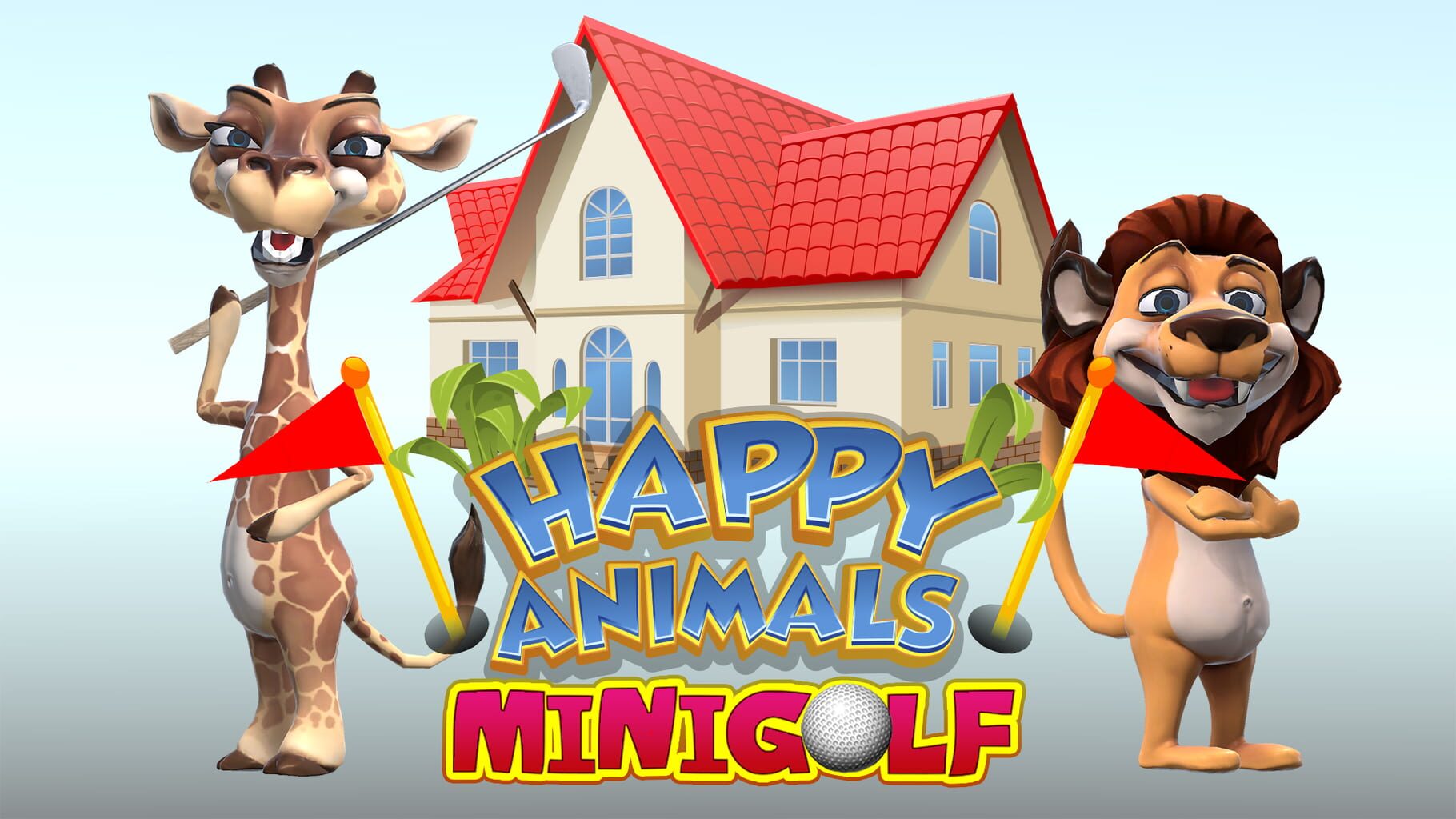 Happy Animals Mini Golf artwork