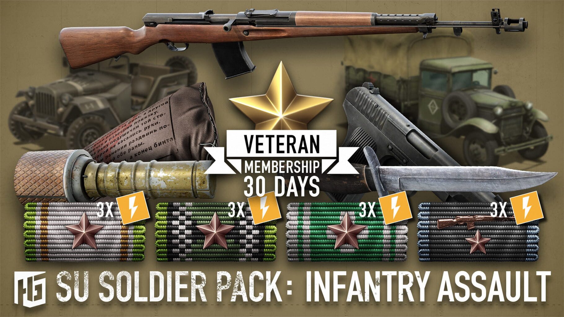 Heroes & Generals: SU Soldier Pack - Infantry Assault