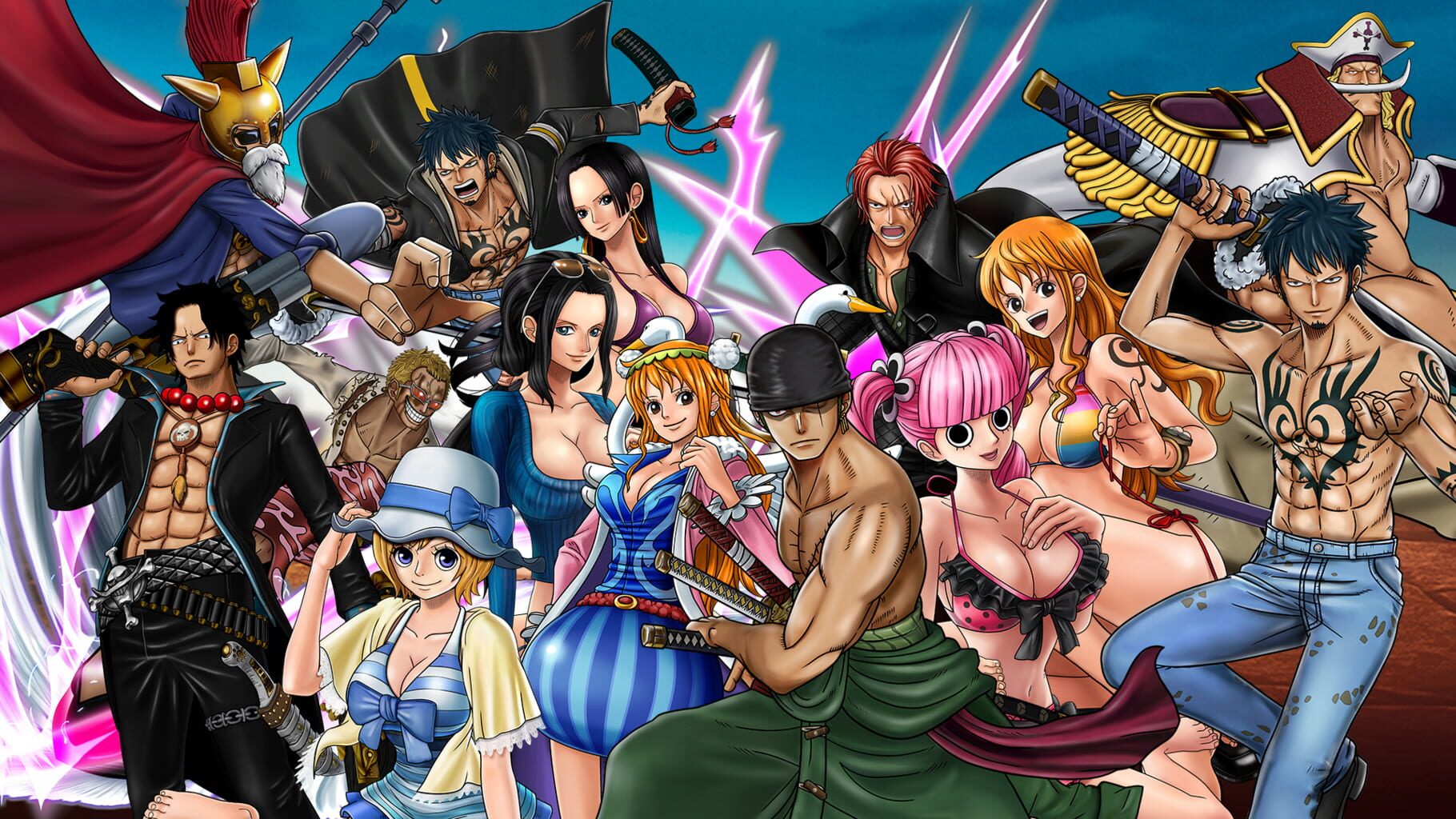 Arte - One Piece: Burning Blood - Wanted