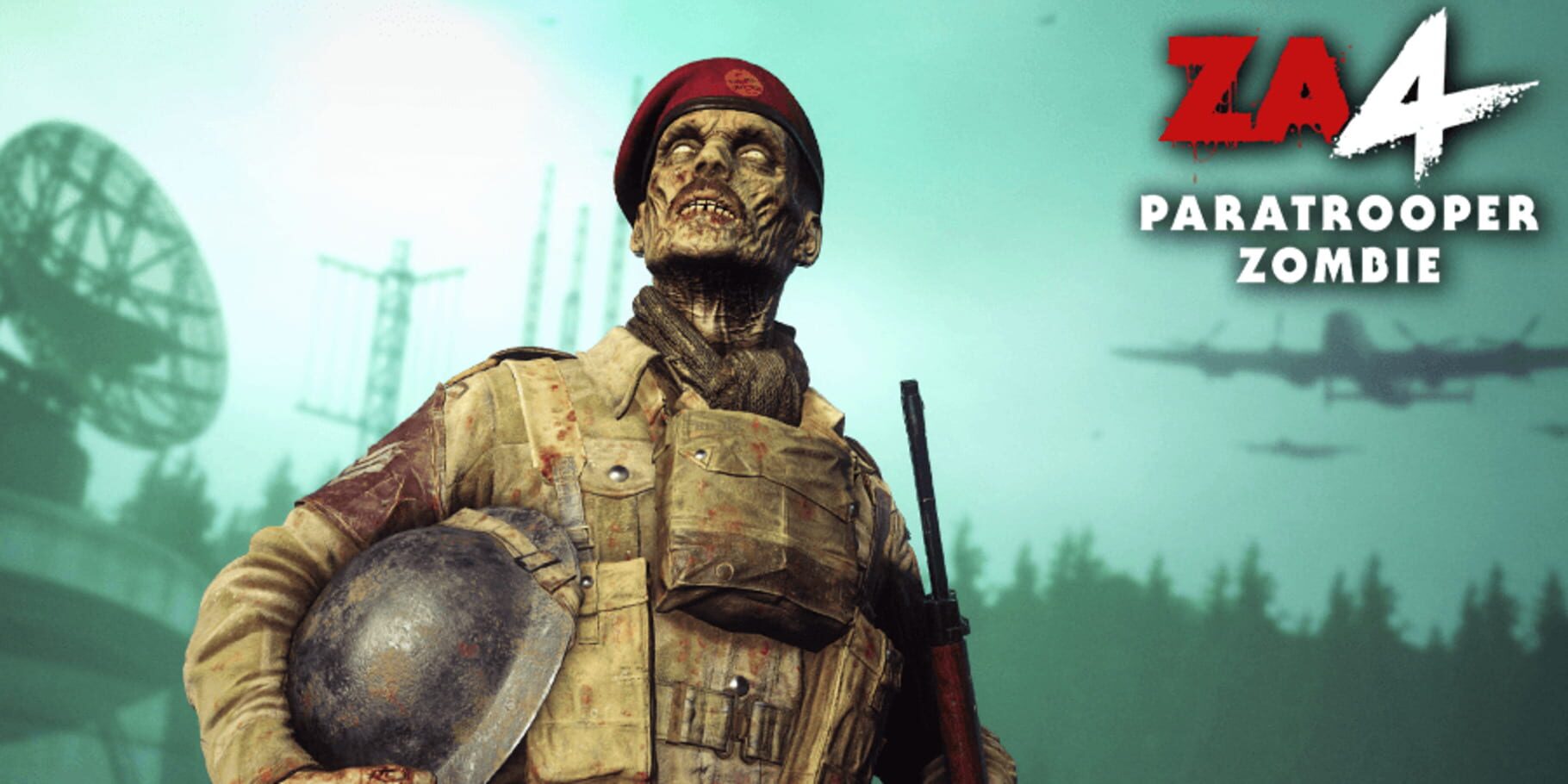 Zombie Army 4: Dead War - Paratrooper Zombie Character