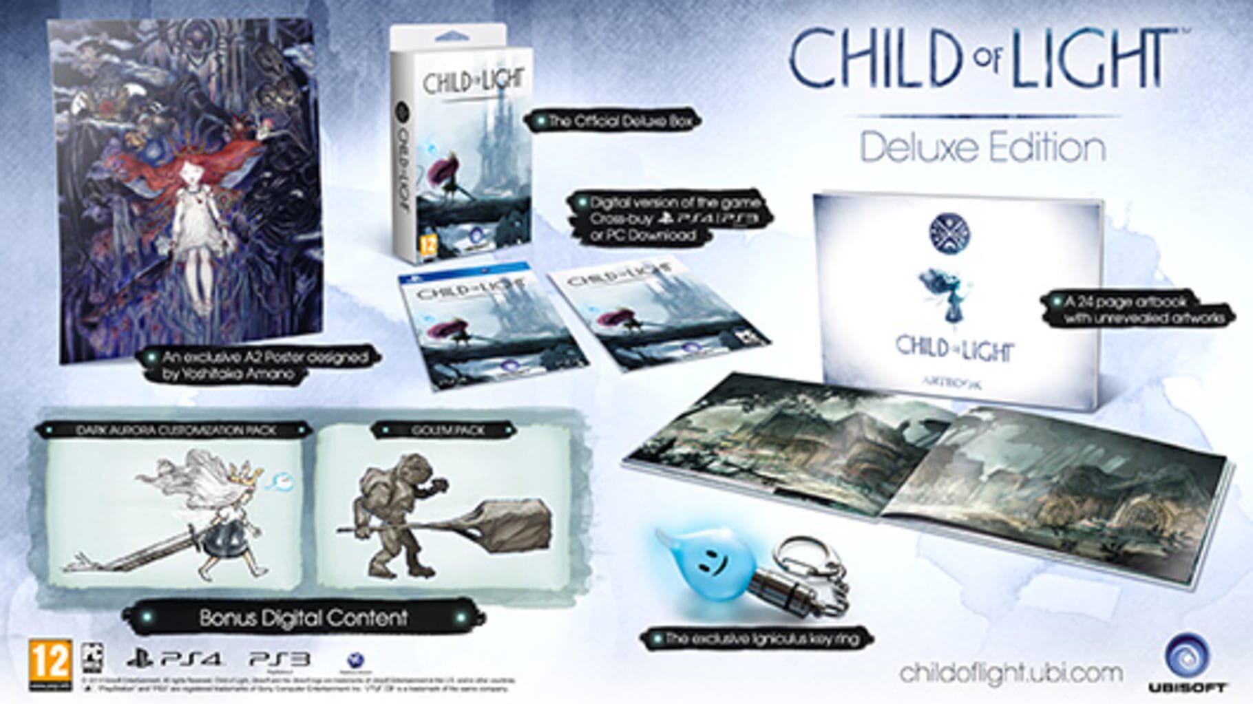 Arte - Child of Light: Deluxe Edition