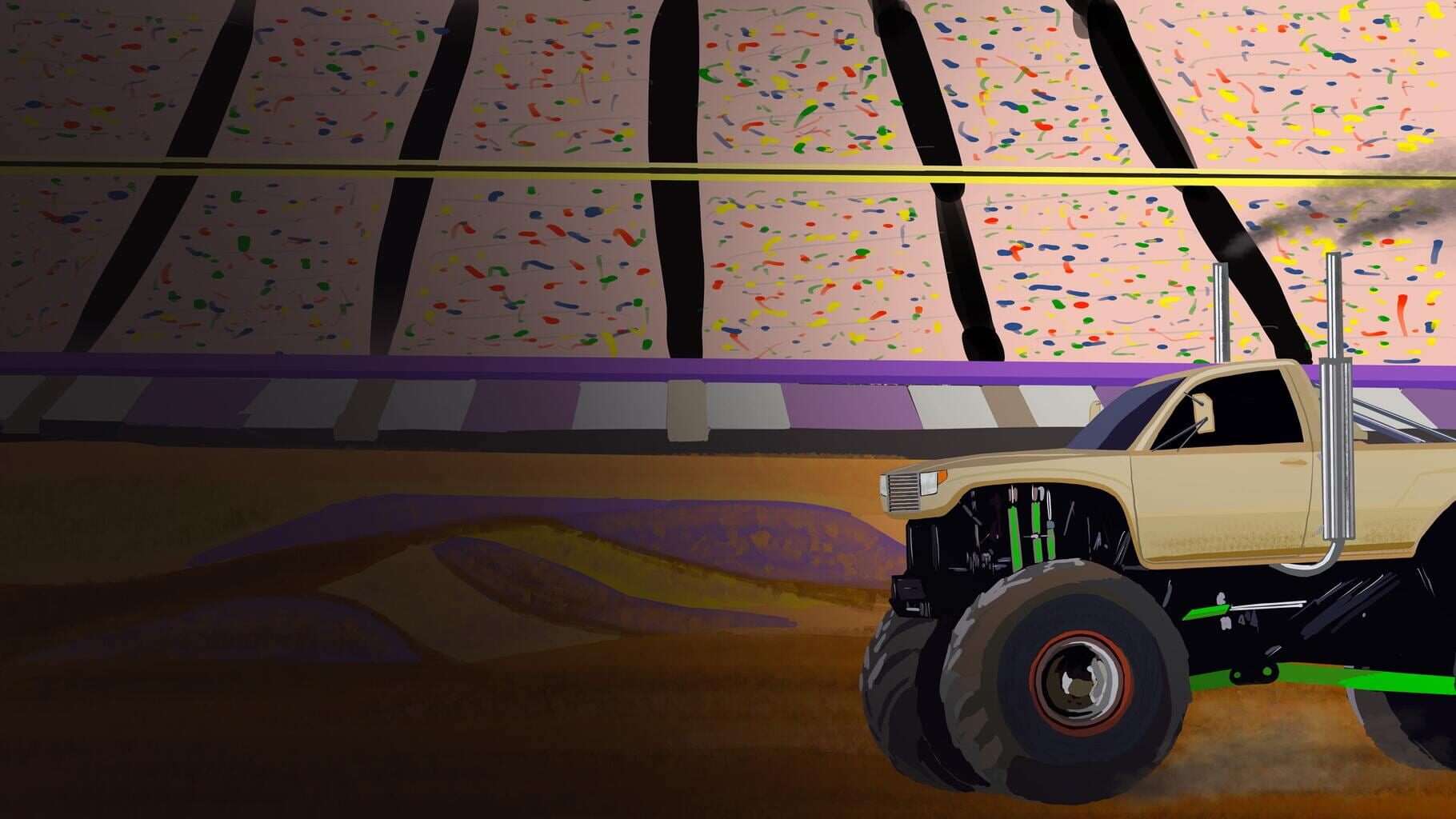 Arte - Monster Truck Journey: Nitro