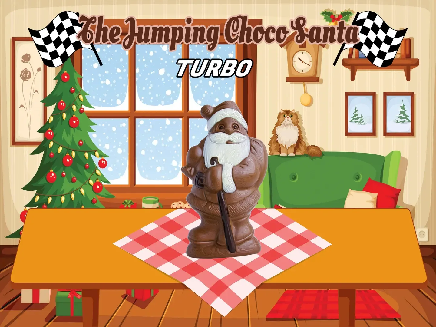 The Jumping Choco Santa: Turbo