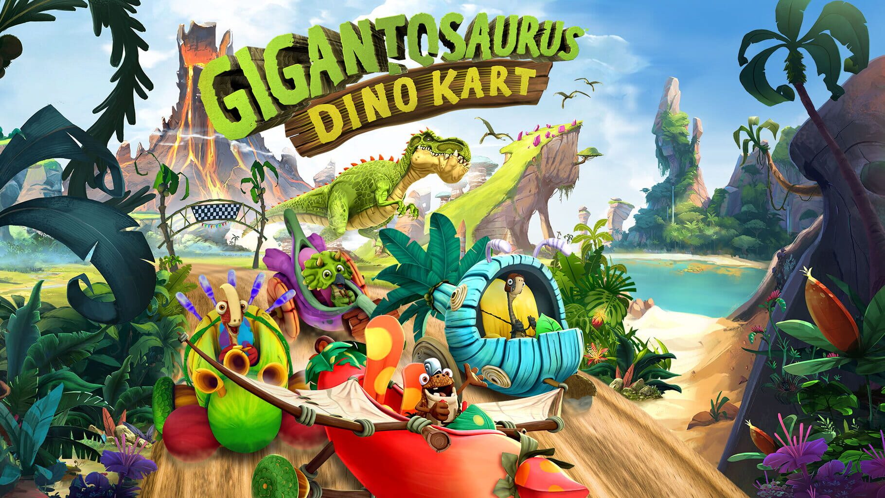 Gigantosaurus Dino Kart artwork
