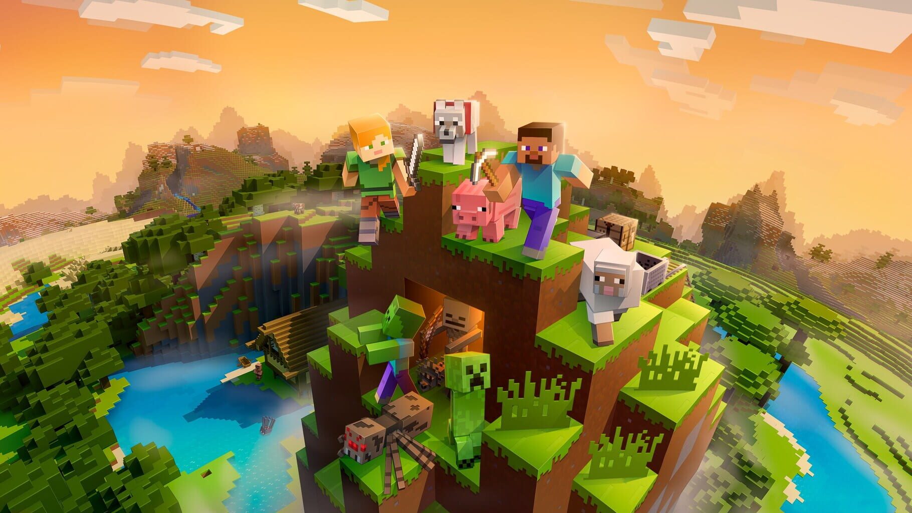 Minecraft: Deluxe Collection artwork