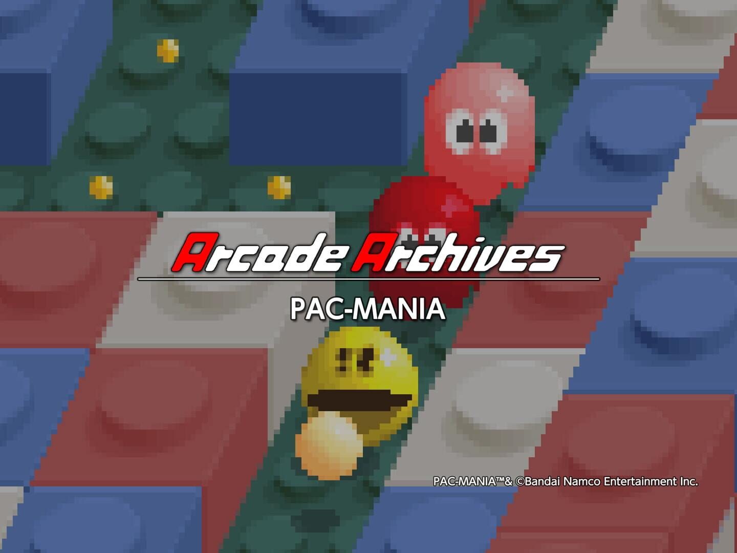 Arcade Archives: Pac-Mania artwork