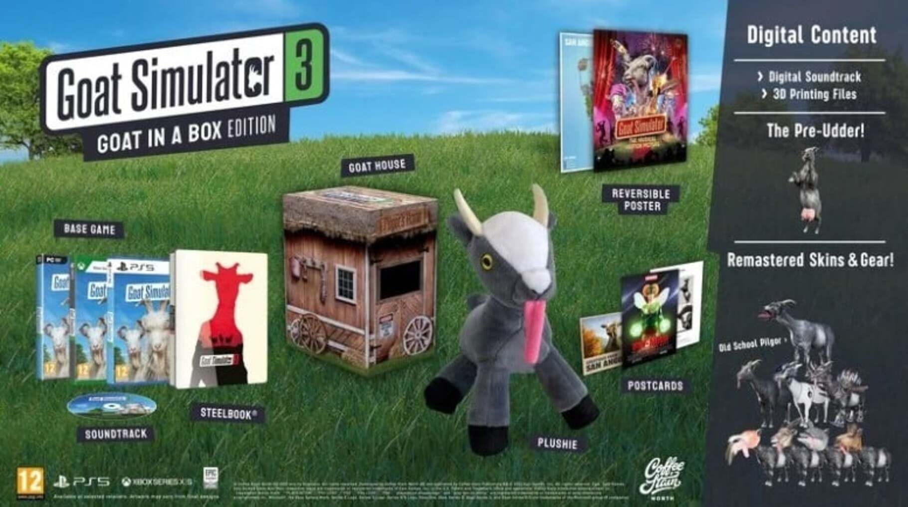 Arte - Goat Simulator 3: Goat in a Box Edition