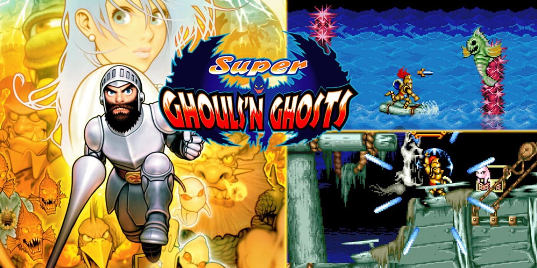 Arte - Super Ghouls 'n Ghosts