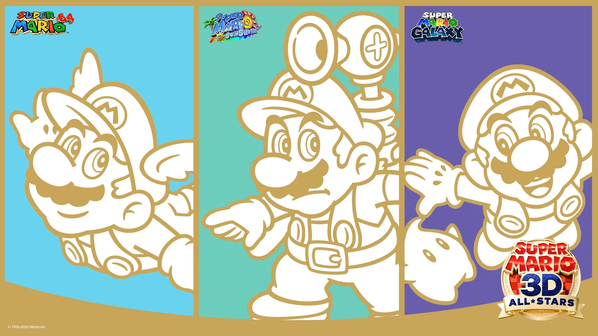 Arte - Super Mario 3D All-Stars