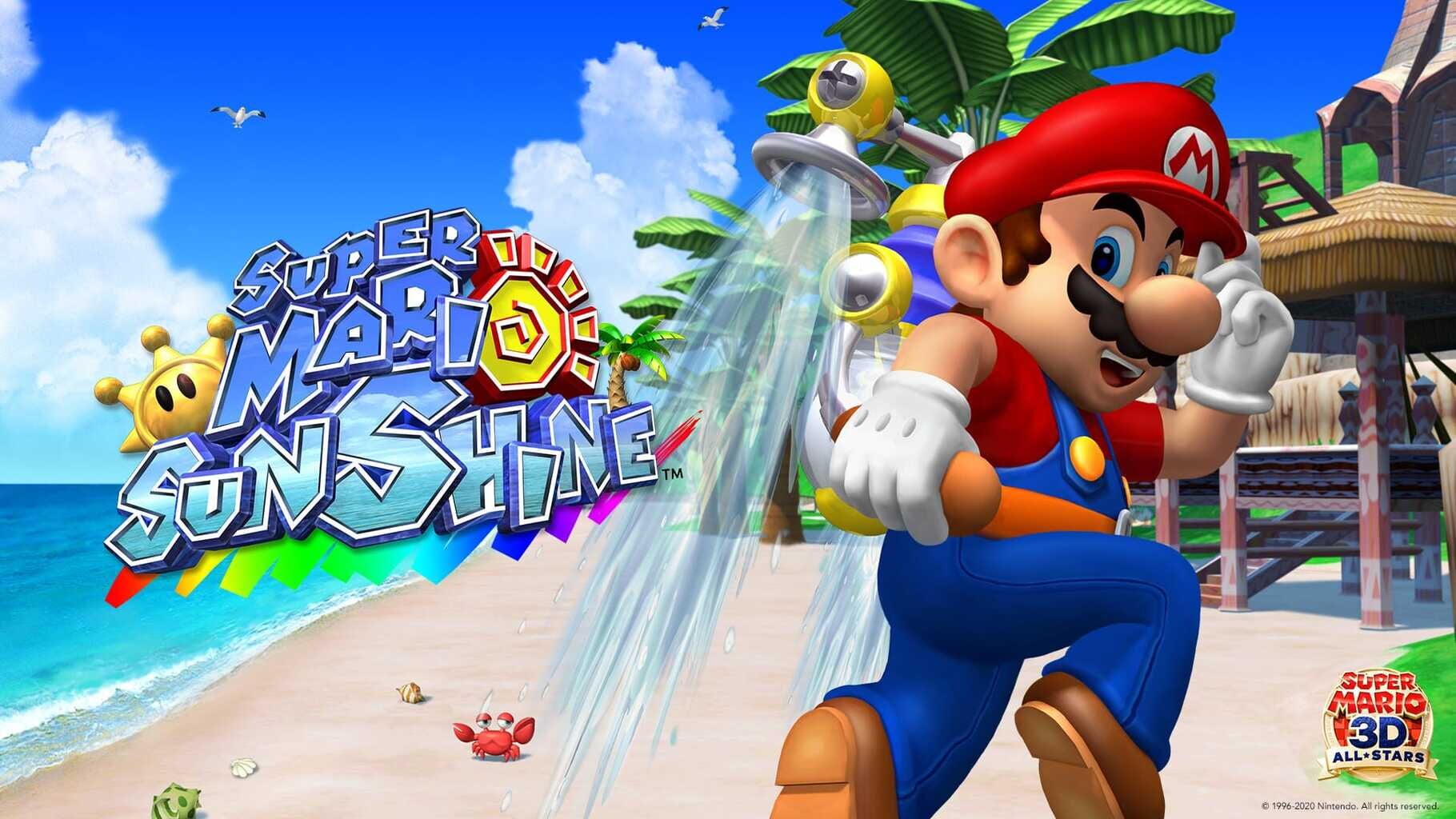 Super Mario Sunshine artwork