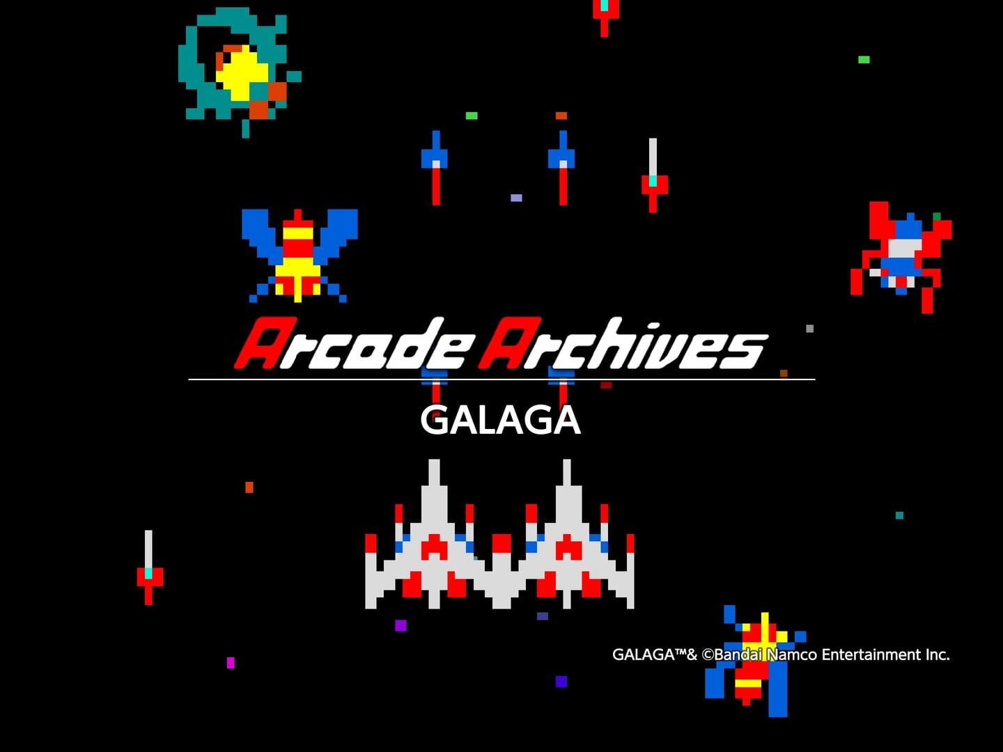 Arcade Archives: Galaga artwork
