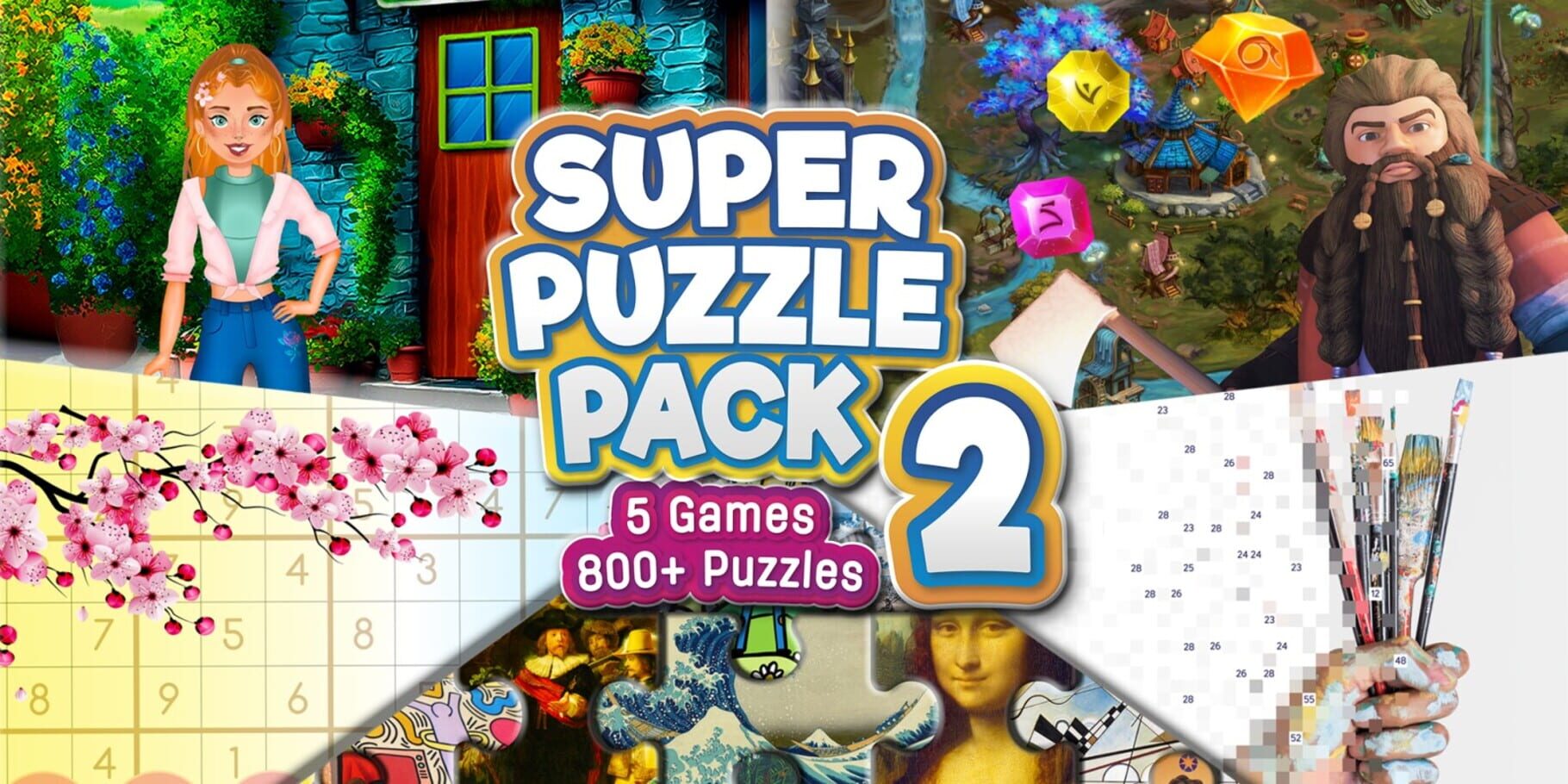 Super Puzzle Pack 2 artwork