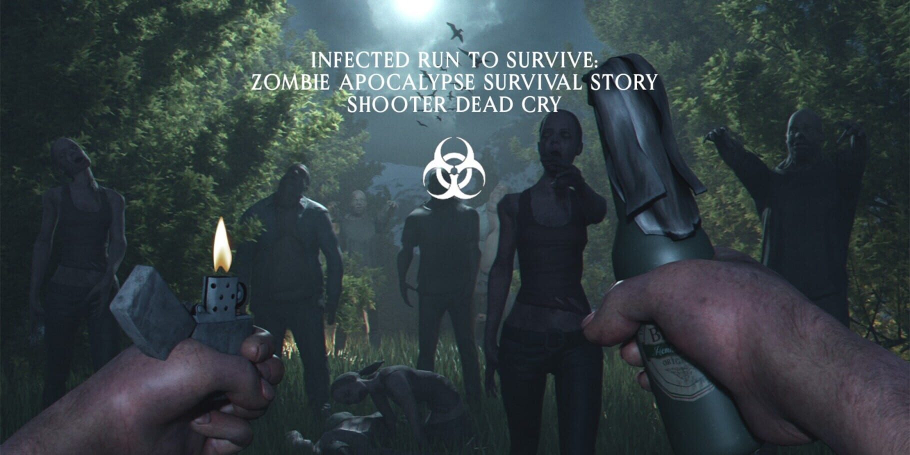Infected run to Survive: Zombie Apocalypse Survival Story Shooter Dead Cry artwork