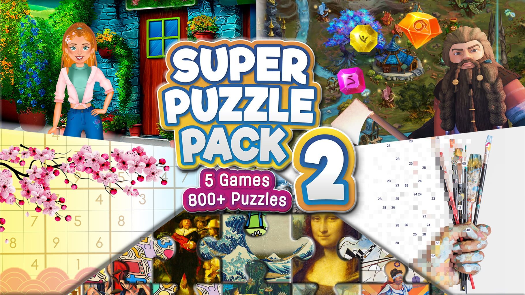 Super Puzzle Pack 2 artwork