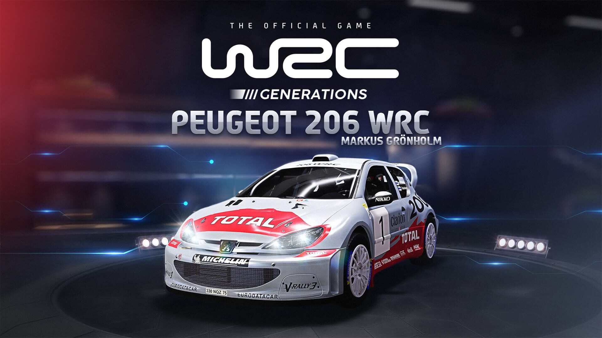 WRC Generations: Peugeot 206 WRC 2002 artwork