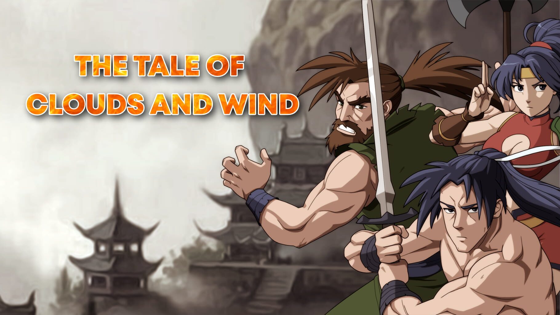 QUByte Classics: The Tale of Clouds and Wind artwork