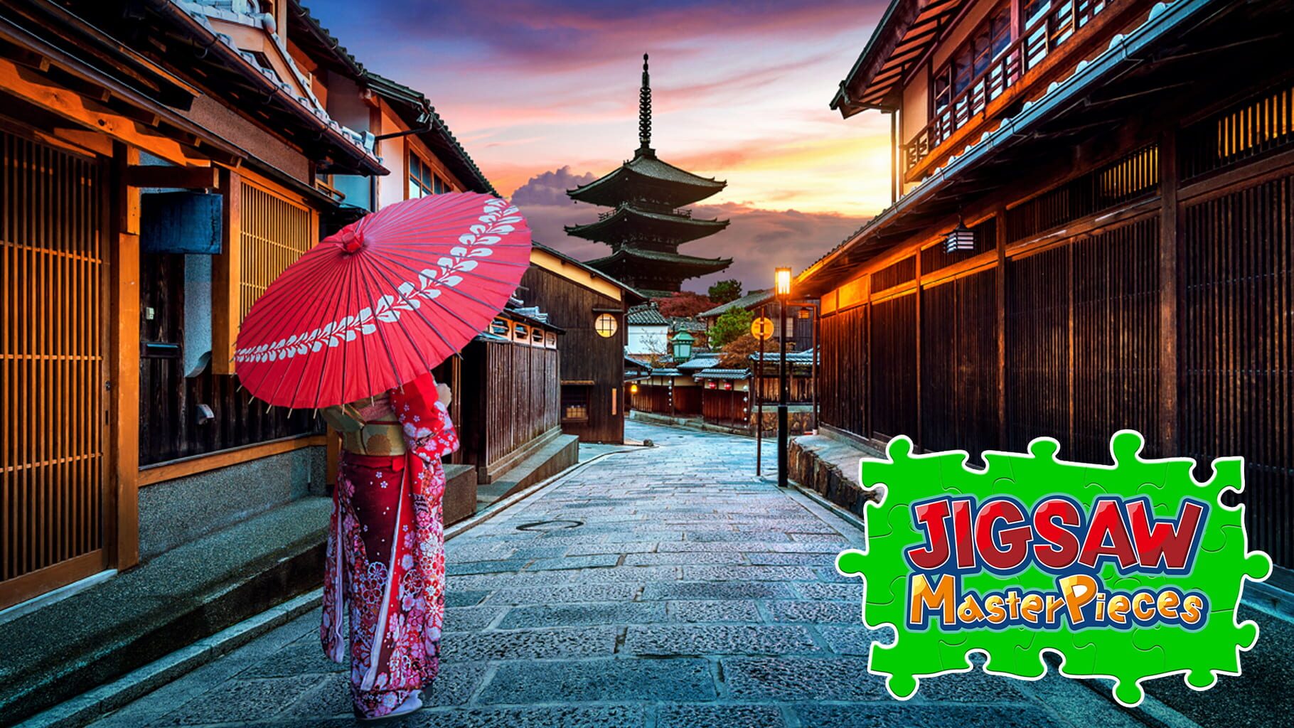 Jigsaw Masterpieces: Kyoto - Most Beautiful Places in Japan artwork