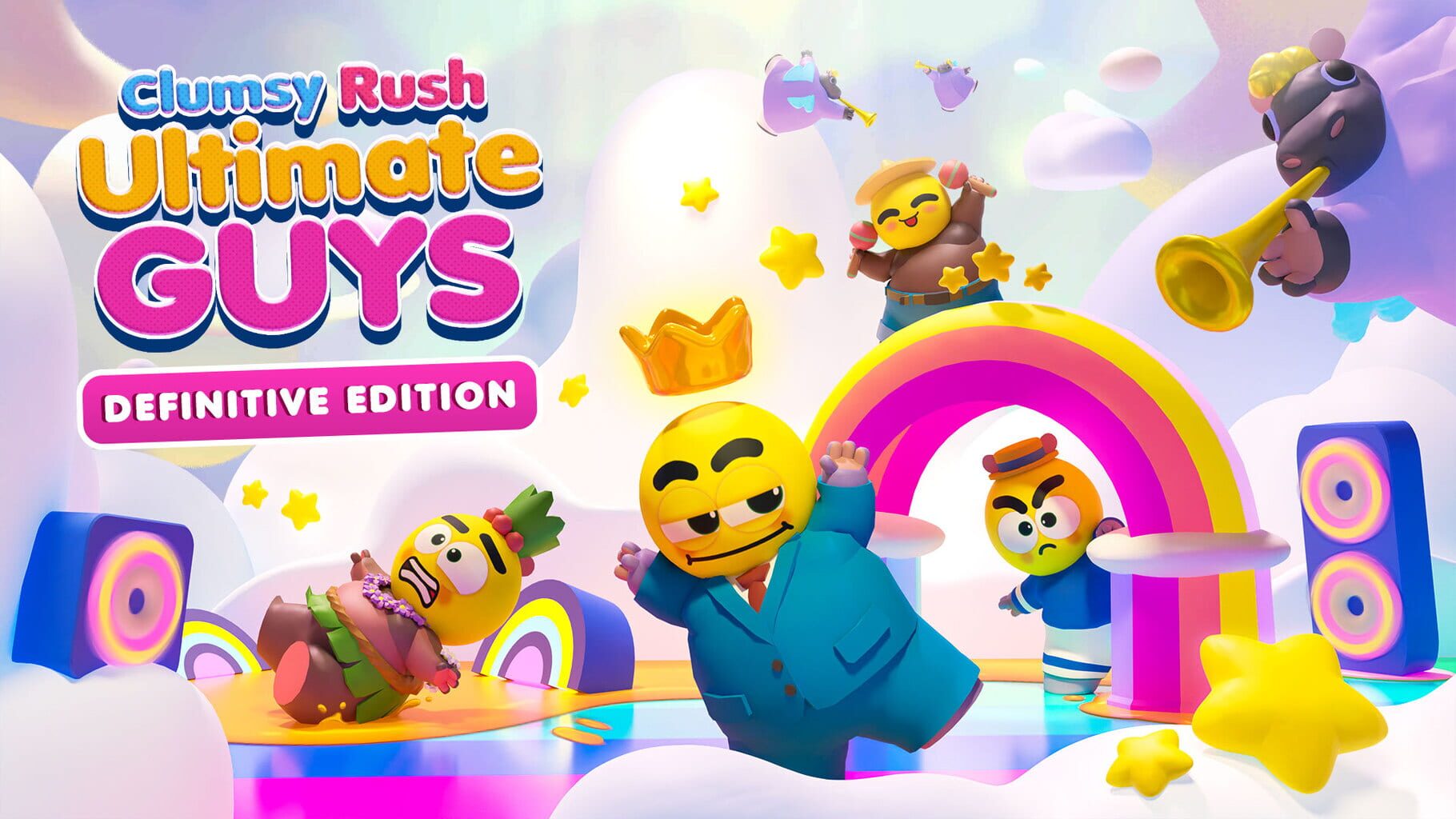 Clumsy Rush: Ultimate Guys - Definitive Edition artwork