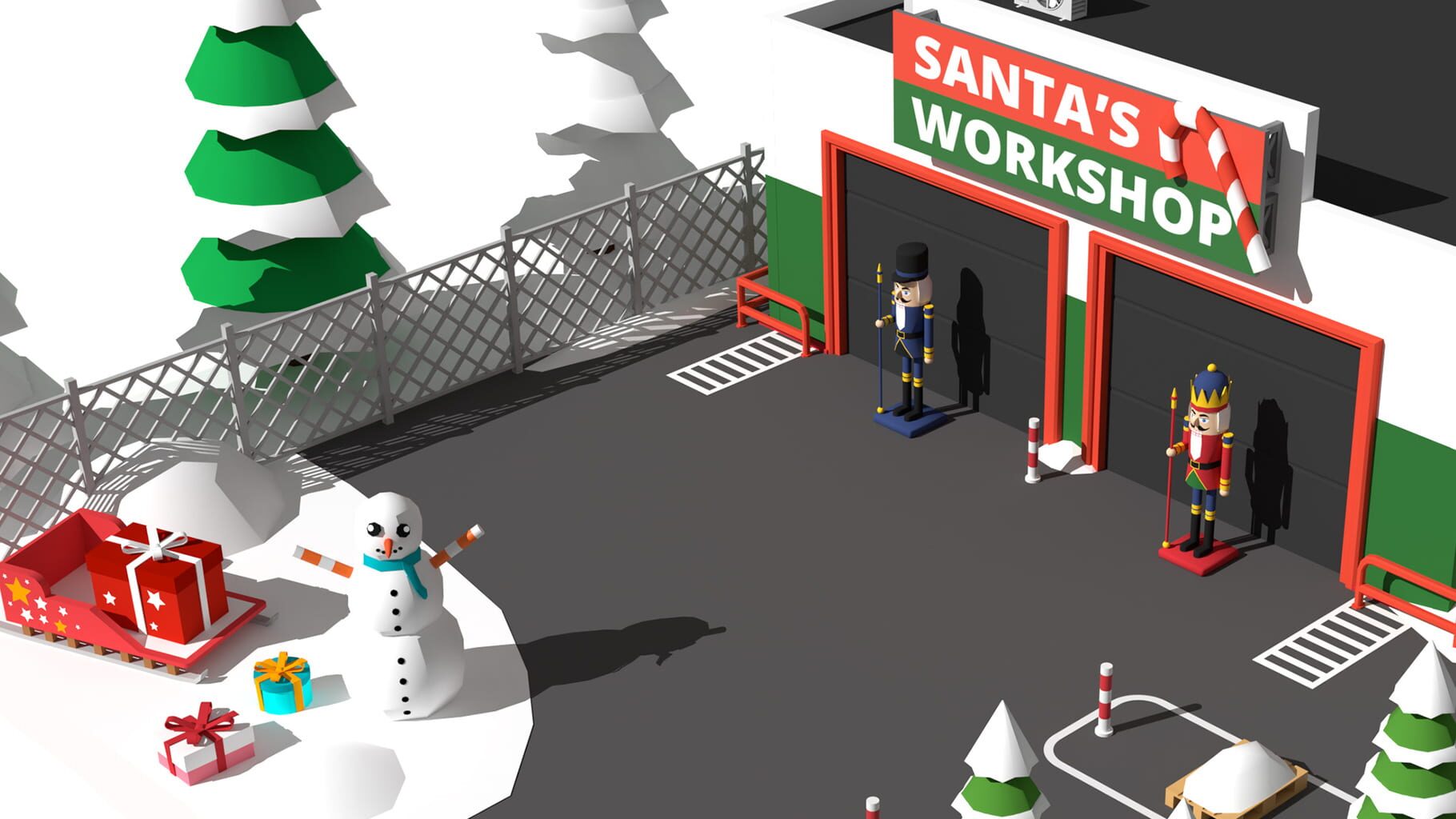 Forklift Extreme: Santa's Workshop artwork