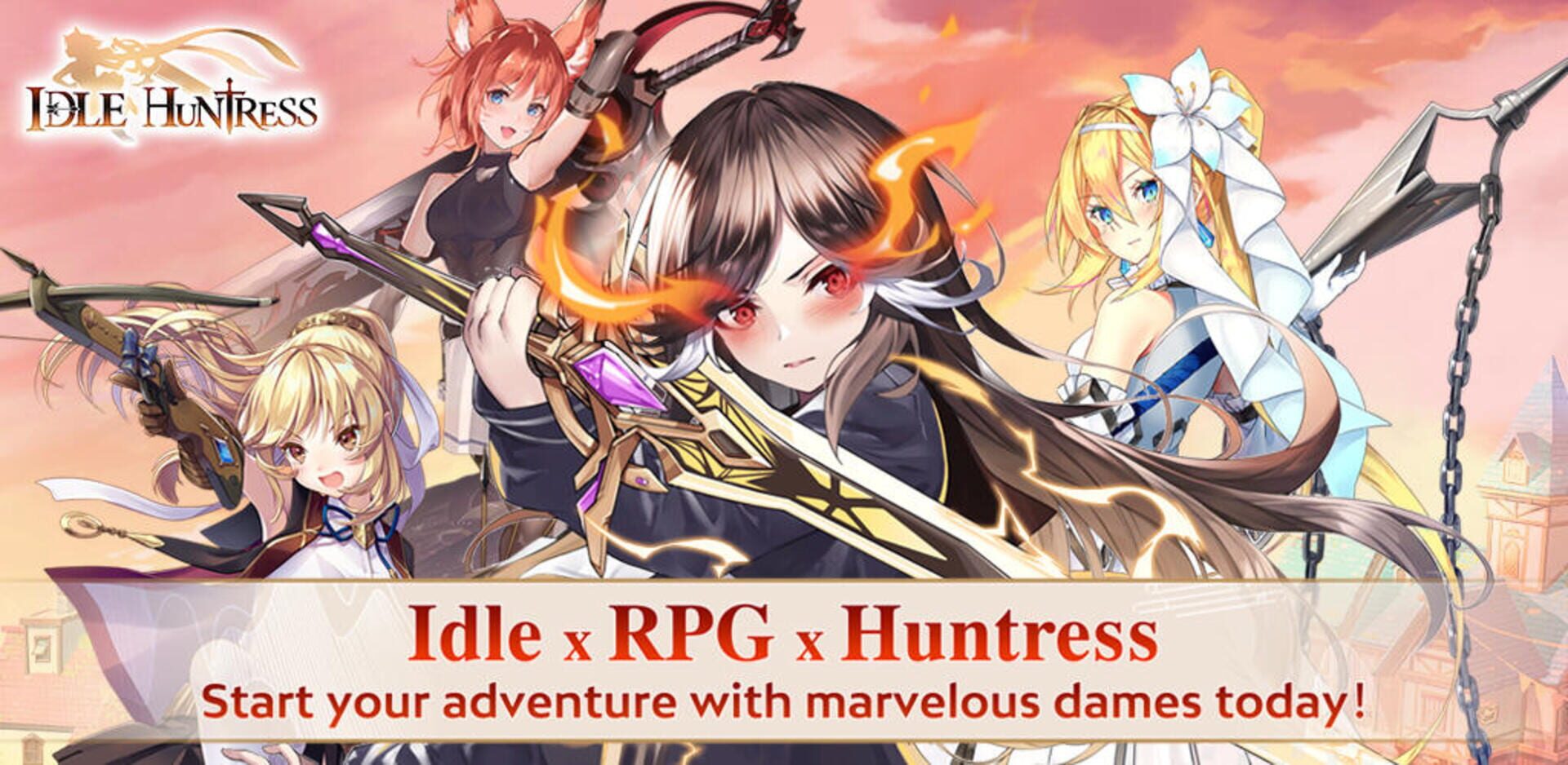 Artwork for Idle Huntress: Adventure