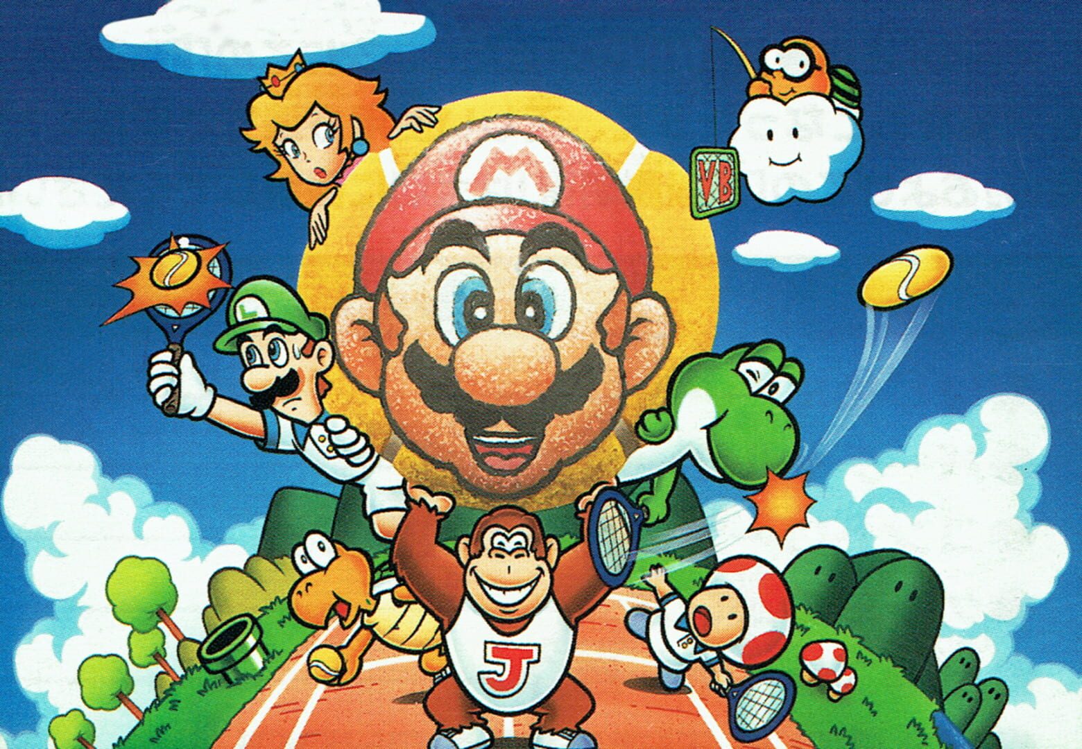 Arte - Mario's Tennis