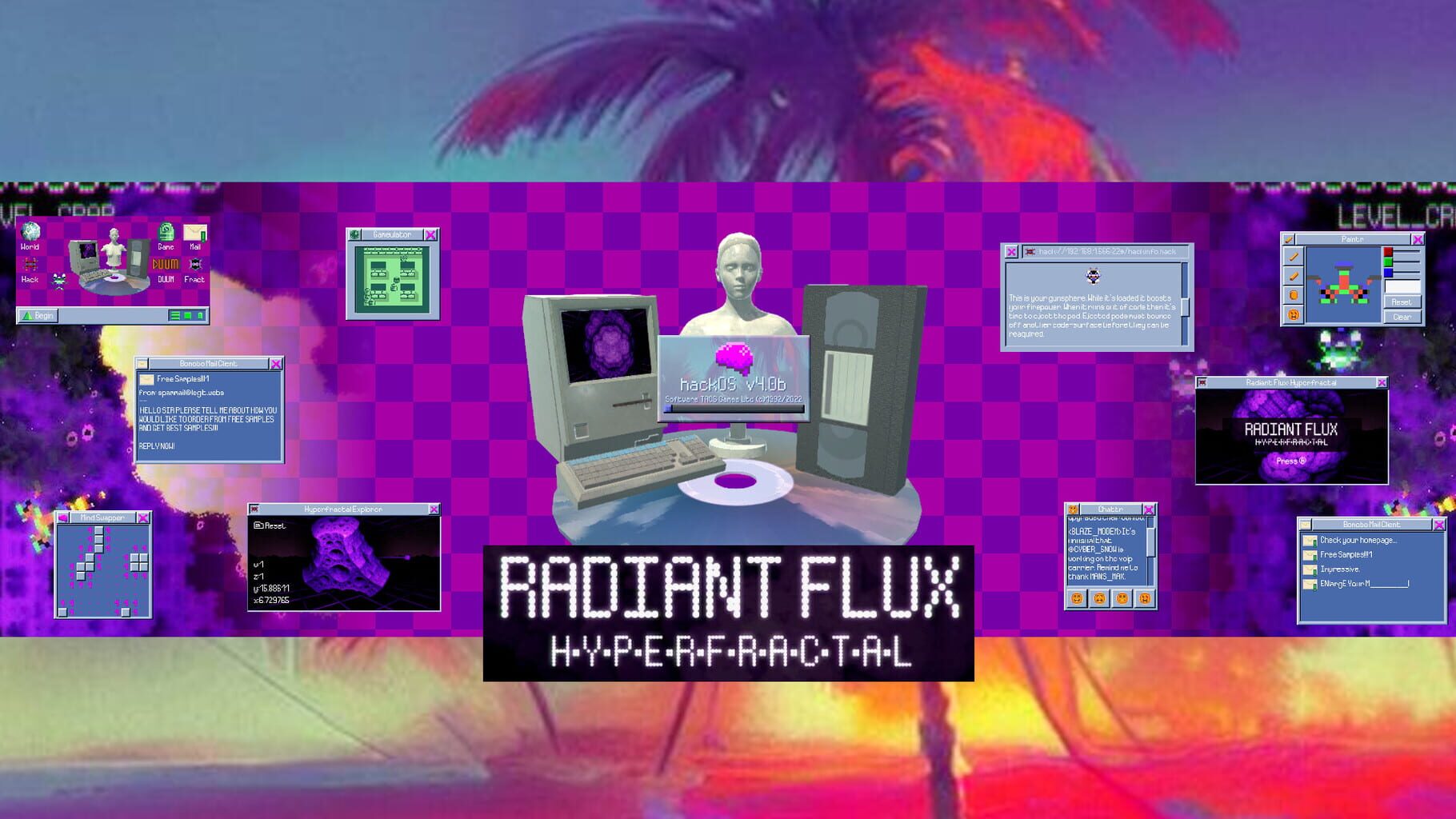 Radiant Flux: Hyperfractal 4.0 artwork