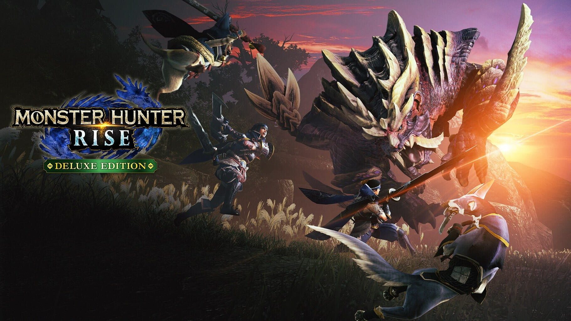 Monster Hunter Rise: Deluxe Edition artwork