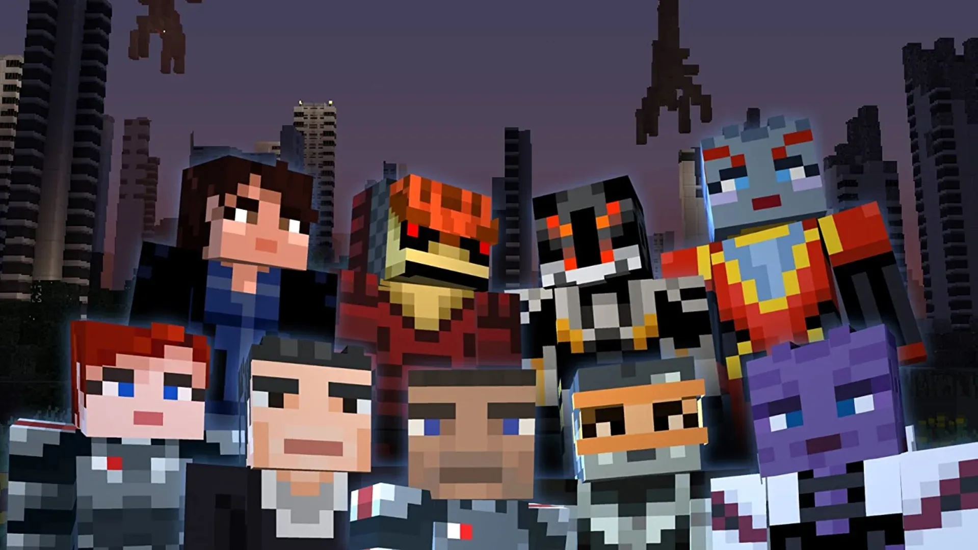 Arte - Minecraft: N7 Mash-up