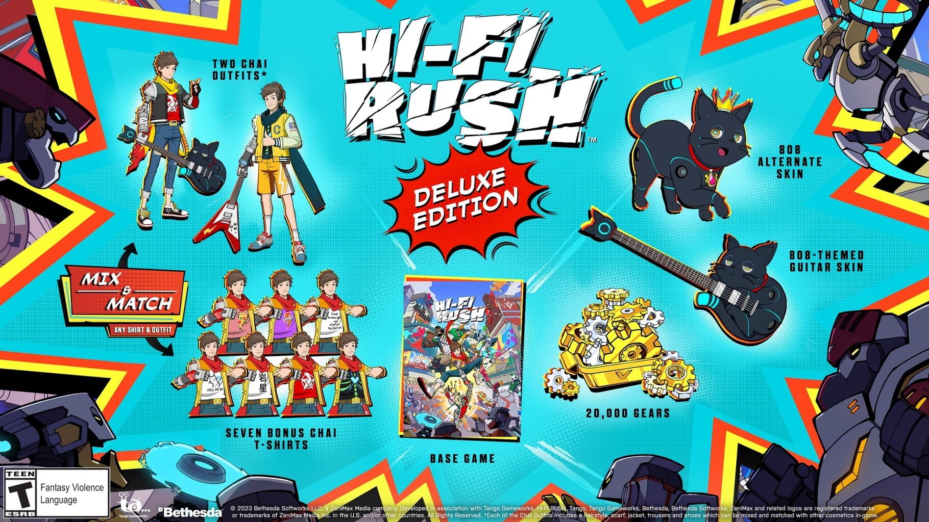 Arte - Hi-Fi Rush: Deluxe Edition