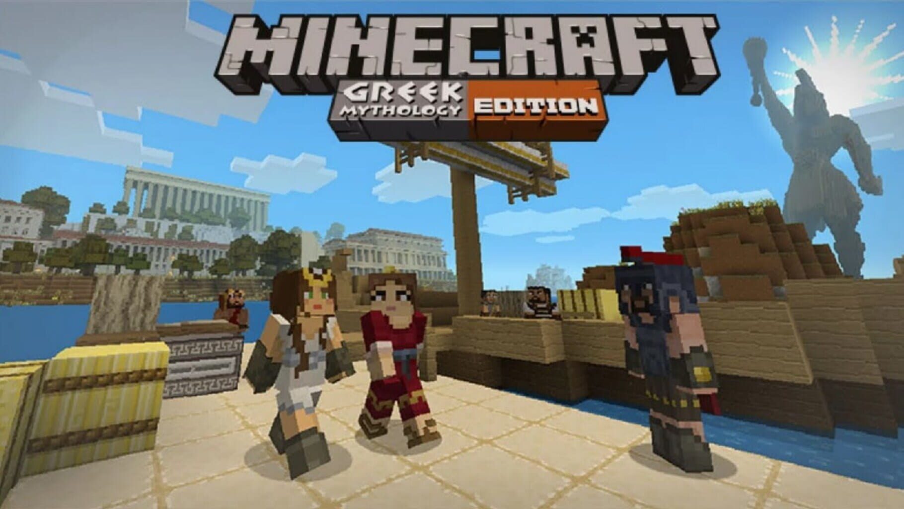 Arte - Minecraft: Greek Mythology Mash-up