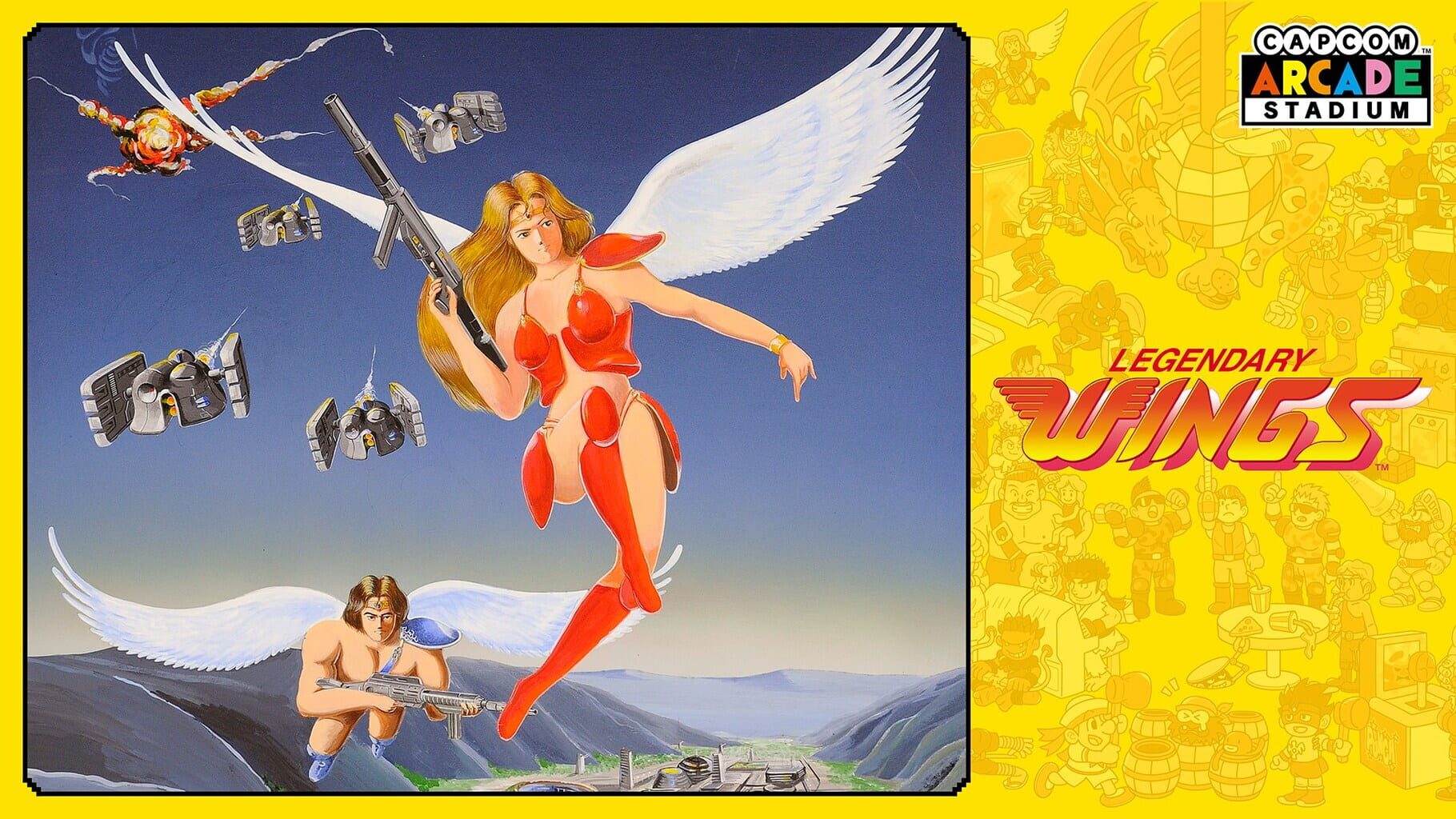 Capcom Arcade Stadium: Legendary Wings artwork