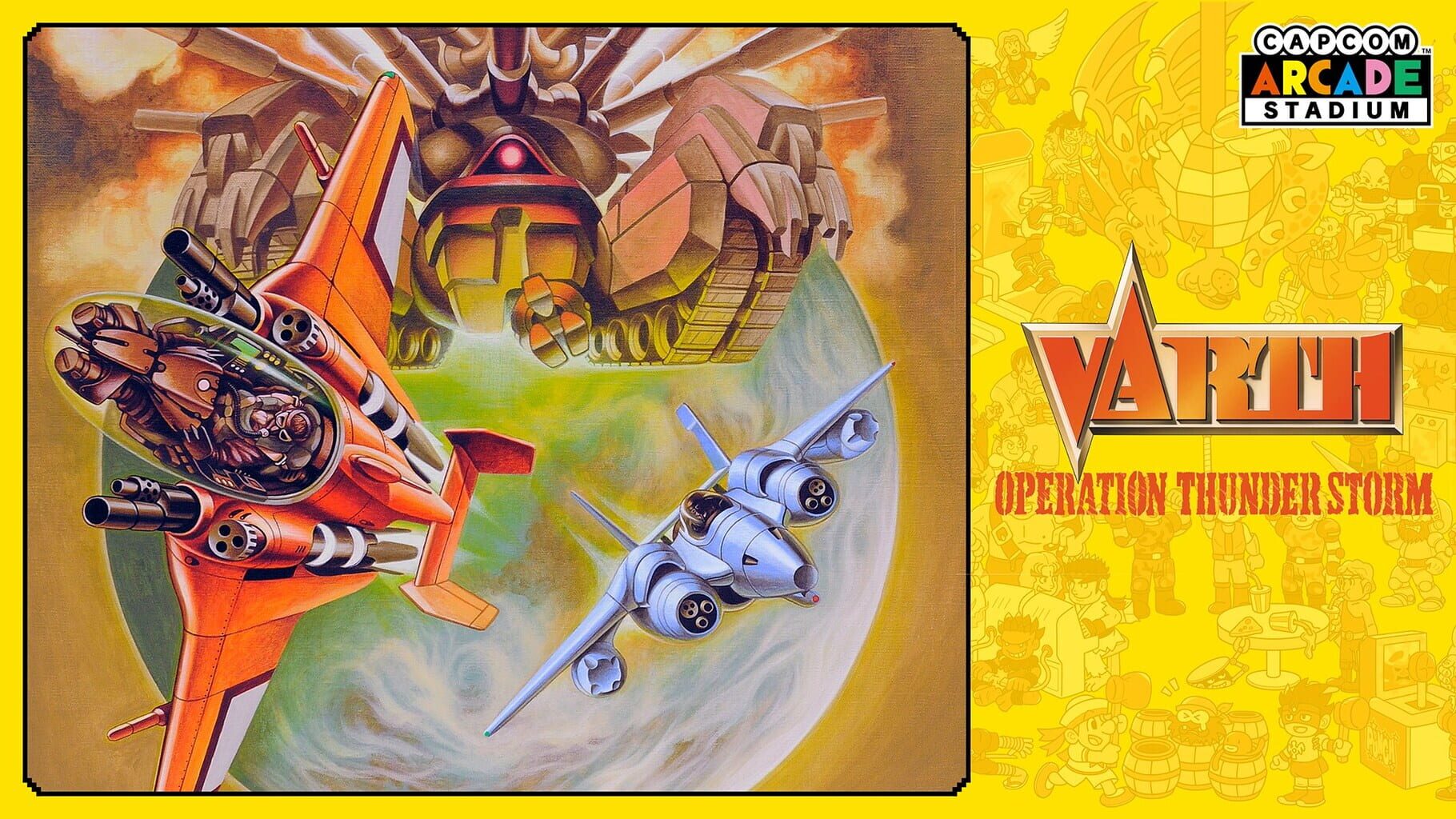 Capcom Arcade Stadium: Varth - Operation Thunderstorm artwork